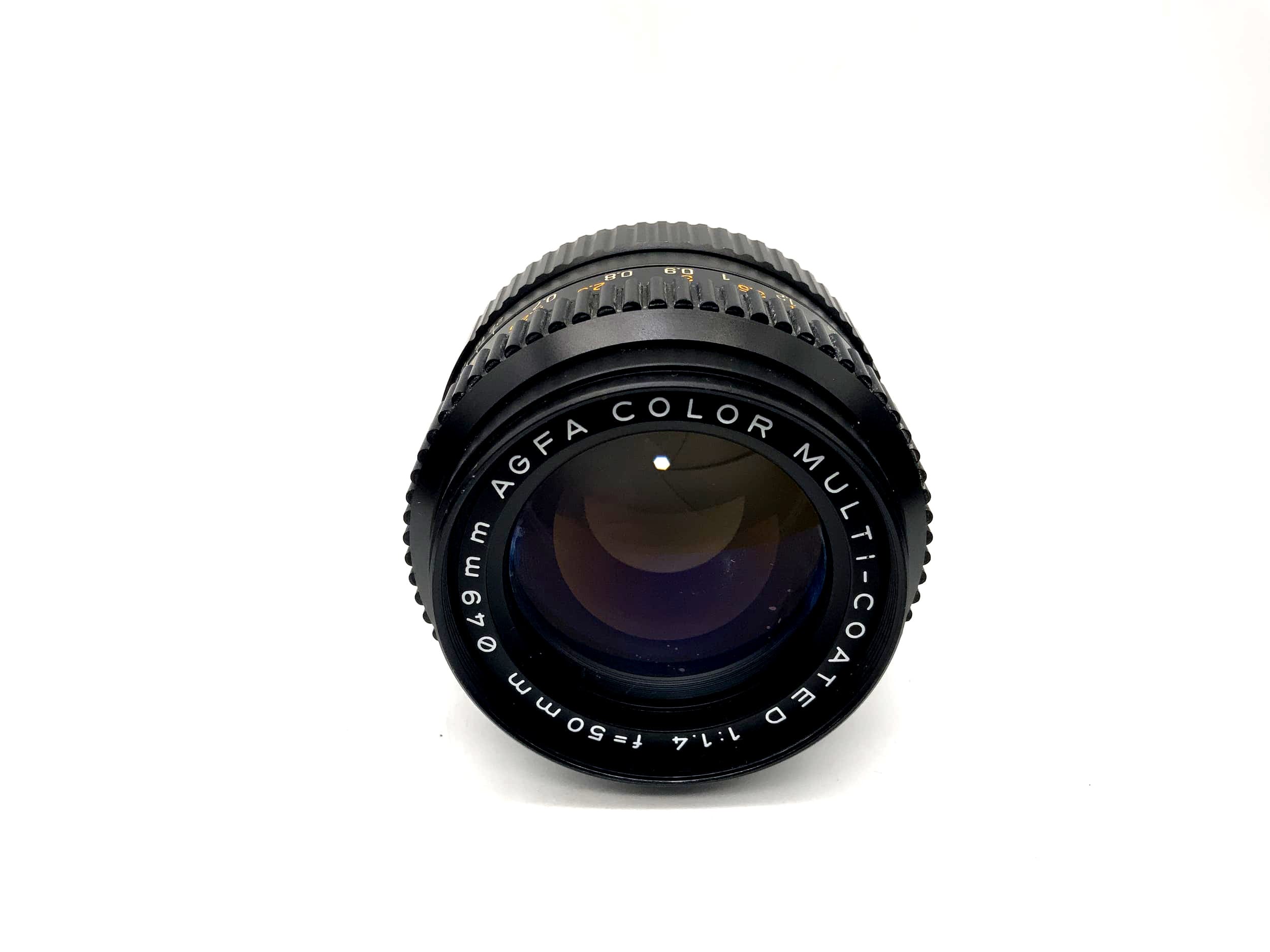 Agfa 50mm 1:1.4 Lens Color Multi-Coated Camera Lens (Pentax K)