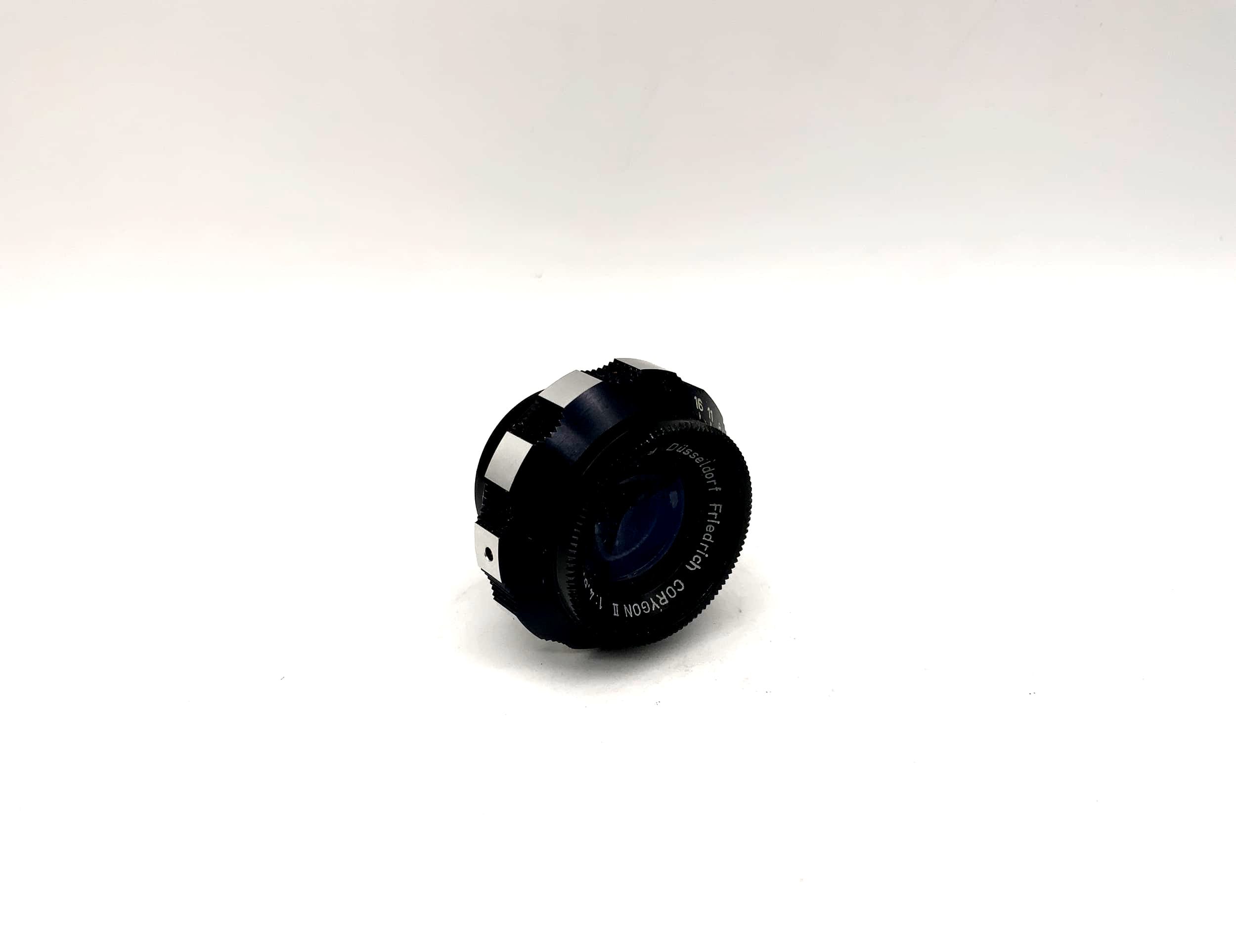Friedrich Düsseldorf 75mm 1:4.5 magnifying lens Corygon II (25mm thread)