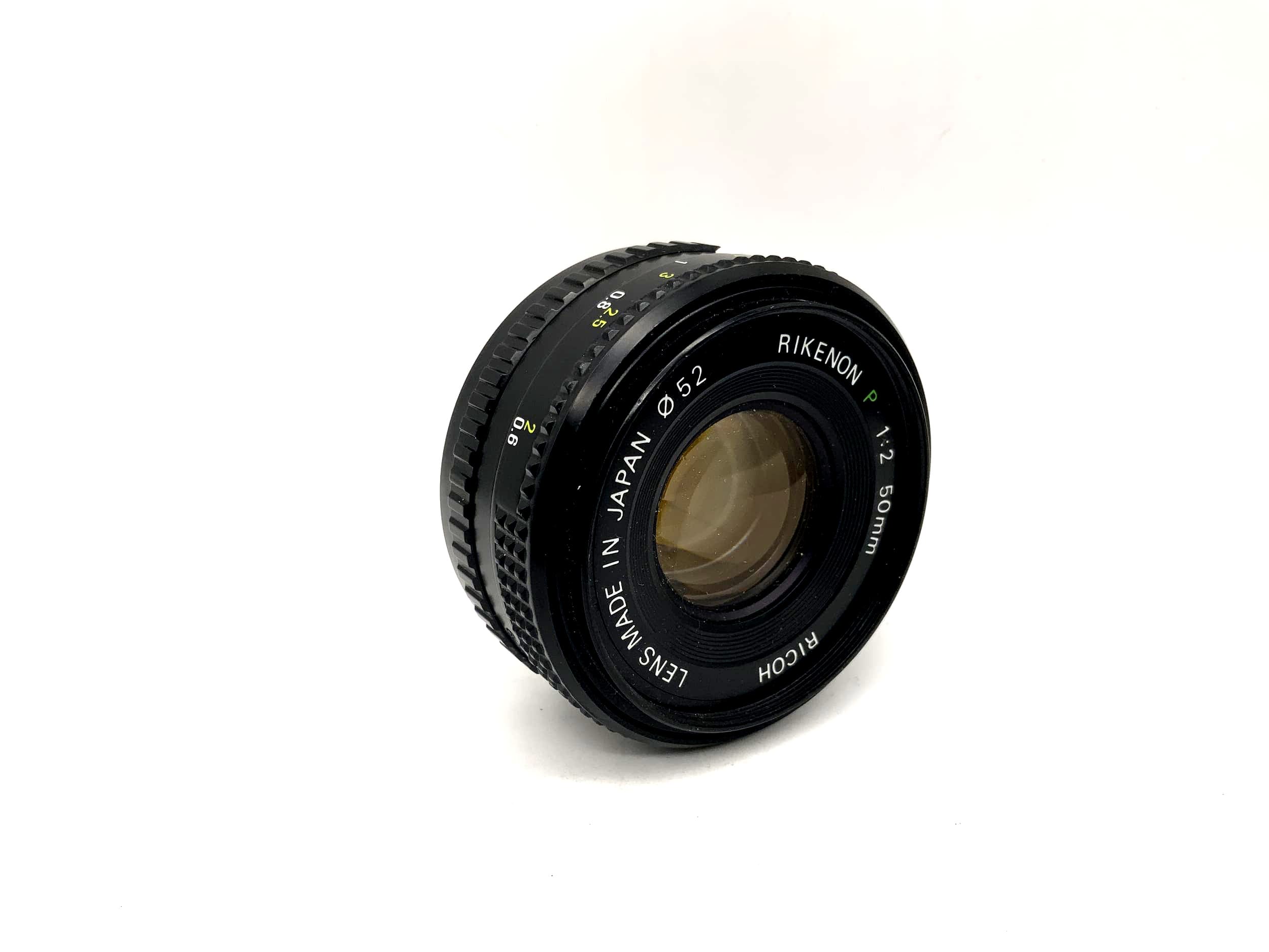 Objectif Ricoh 50 mm 1:2 Rikenon P pour appareil photo (Pentax K)