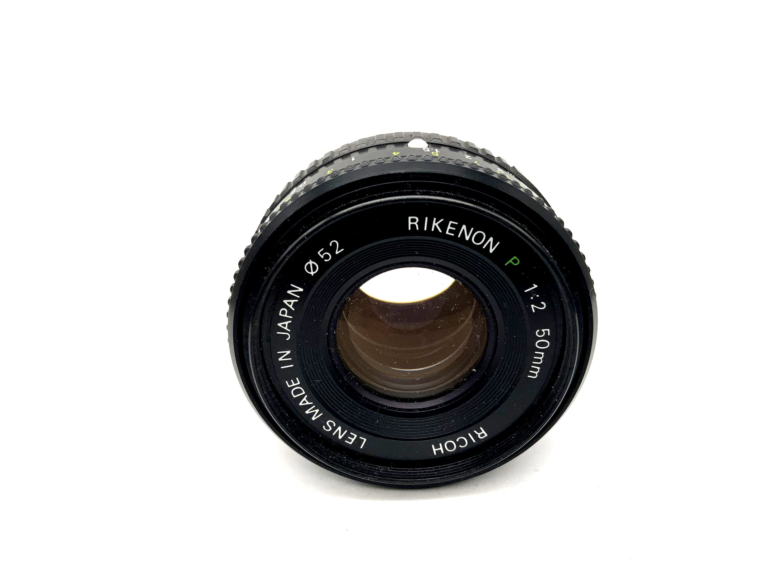 Objectif Ricoh 50 mm 1:2 Rikenon P pour appareil photo (Pentax K)