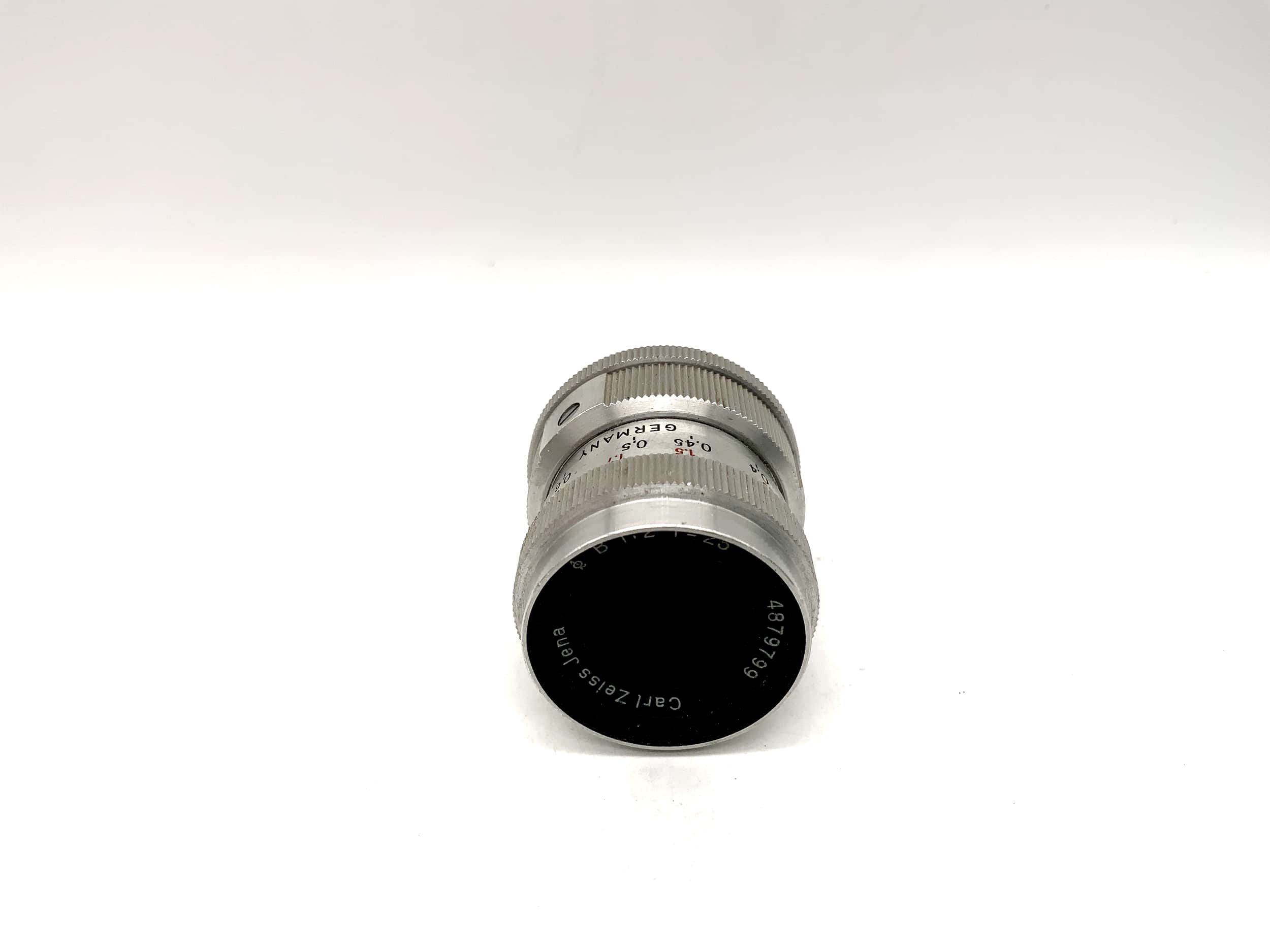 Objectif Carl Zeiss 25 mm 1:2 Biotar pour caméra Super 8 (Pentaka 8)