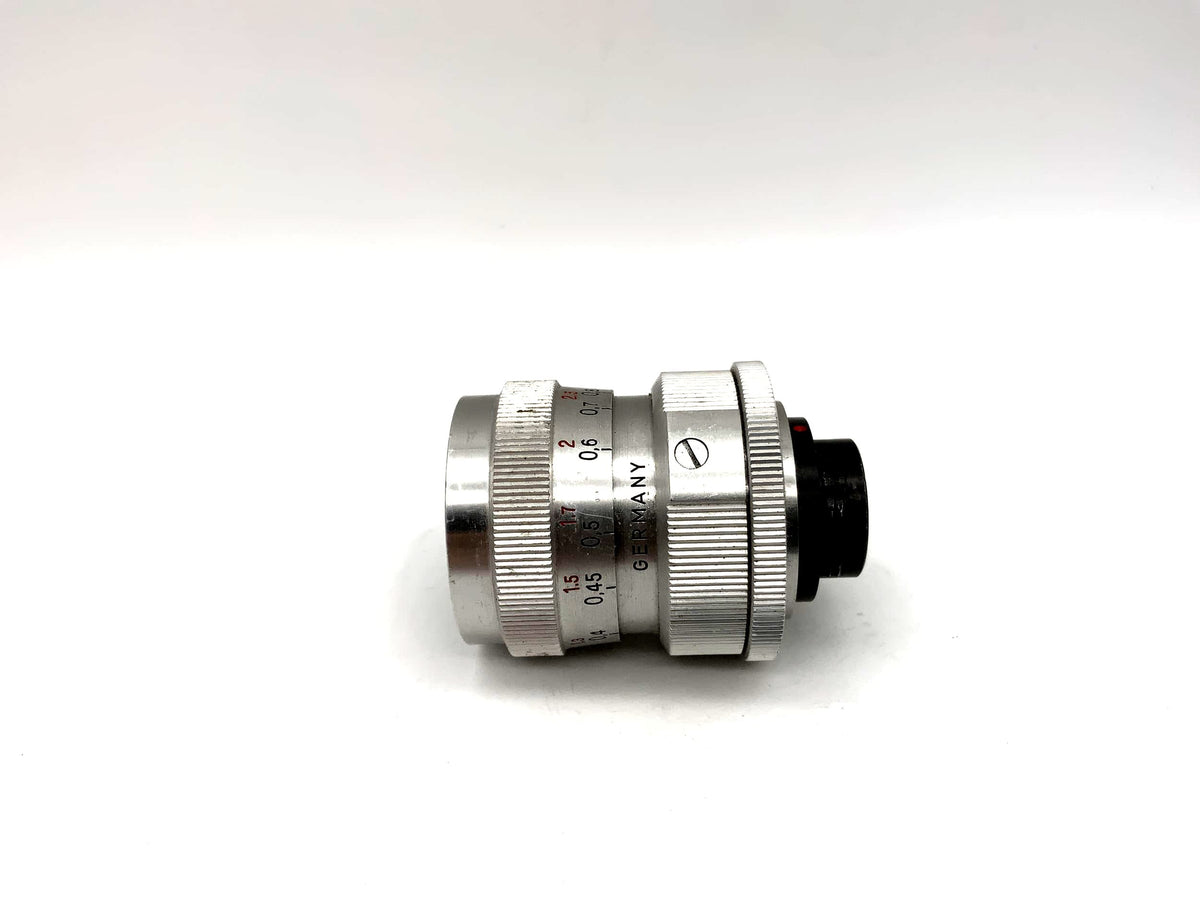 Objectif Carl Zeiss 25 mm 1:2 Biotar pour caméra Super 8 (Pentaka 8)