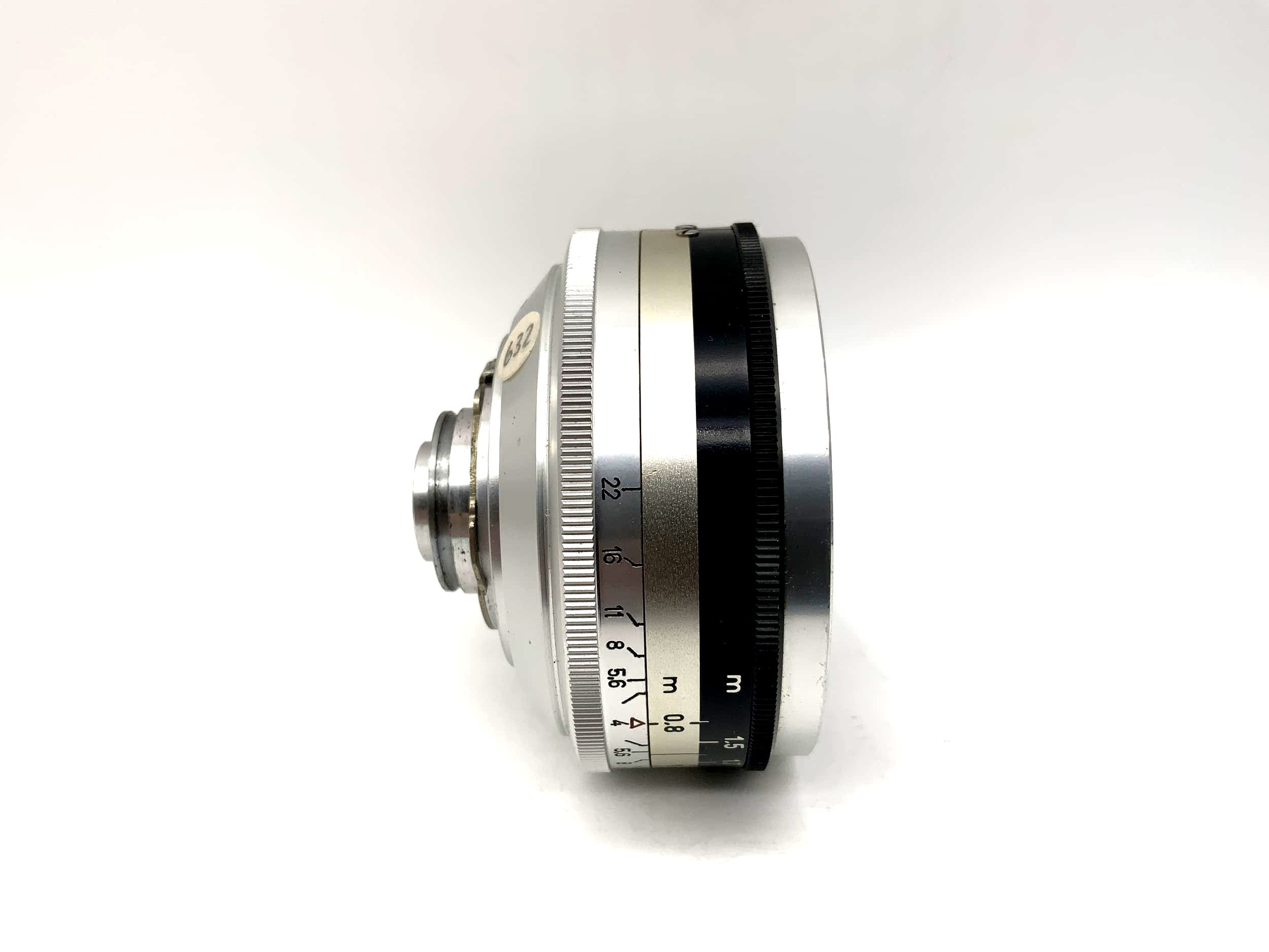 Objectif Schneider Kreuznach 35 mm 1:4 Retina Curtar Rouge xénon C DKL Kodak Retina