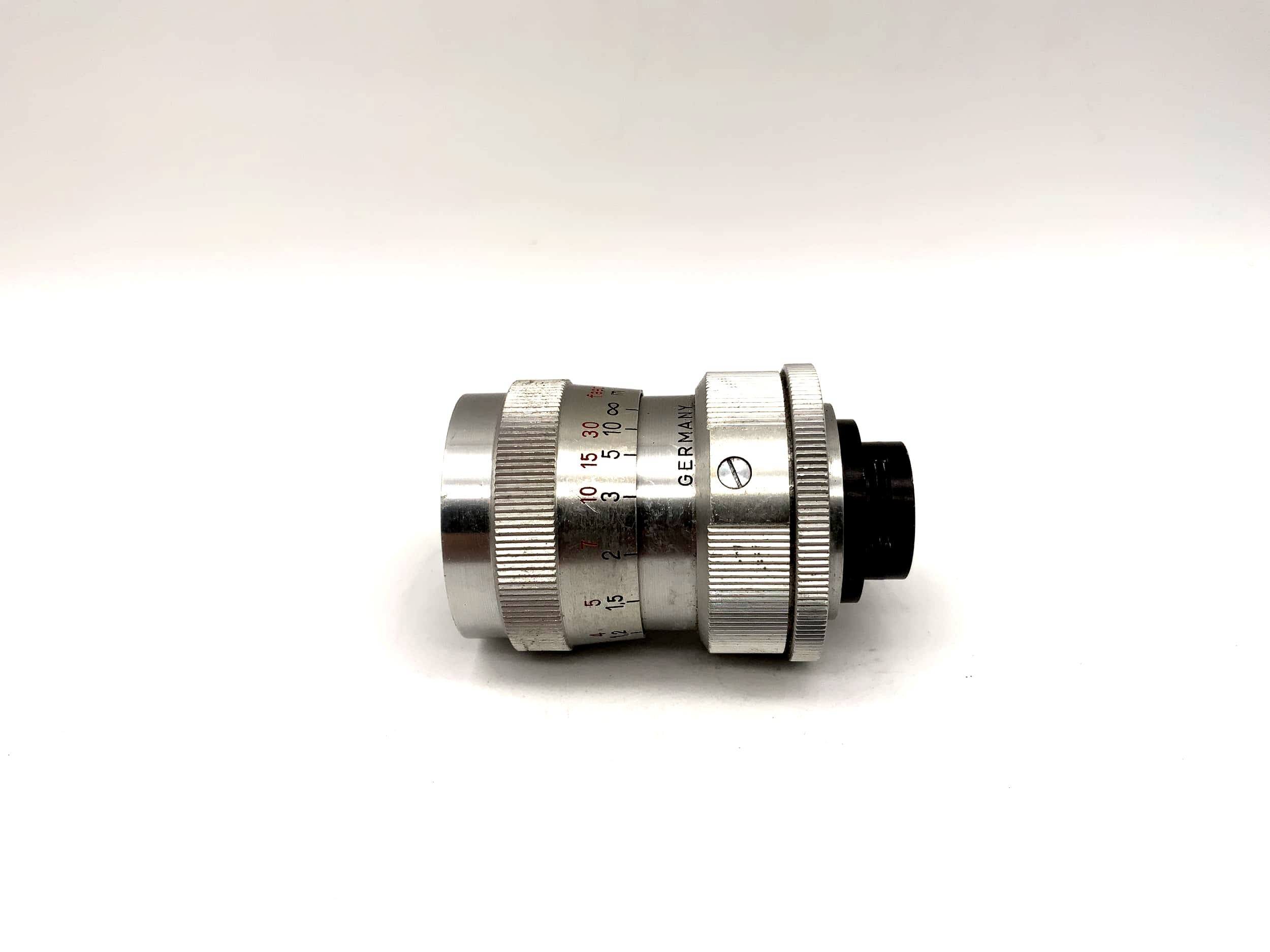 Objectif Carl Zeiss Sonnar 40 mm 1:2.8 pour caméra Super 8 (Pentaka 8)