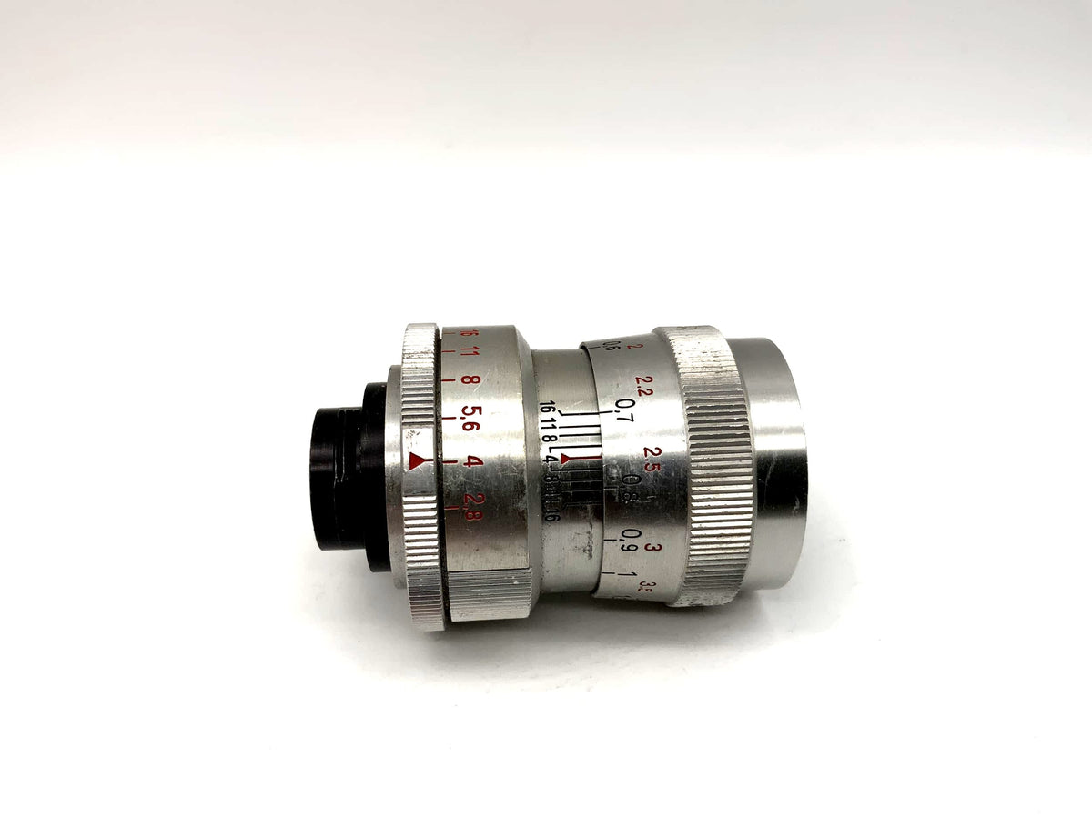 Carl Zeiss 40mm 1:2.8 Sonnar lens for Super 8 camera (Pentaka 8)