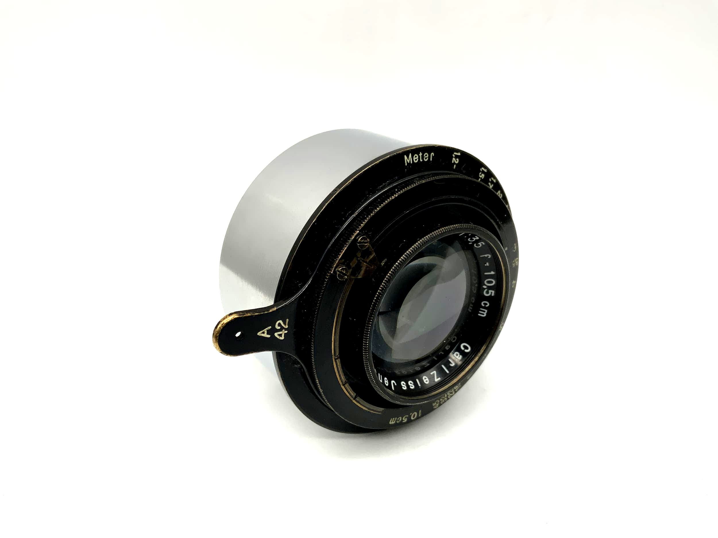 Carl Zeiss 10.5cm 1:3.5 Lens Tessar 105mm Camera Lens (M39)