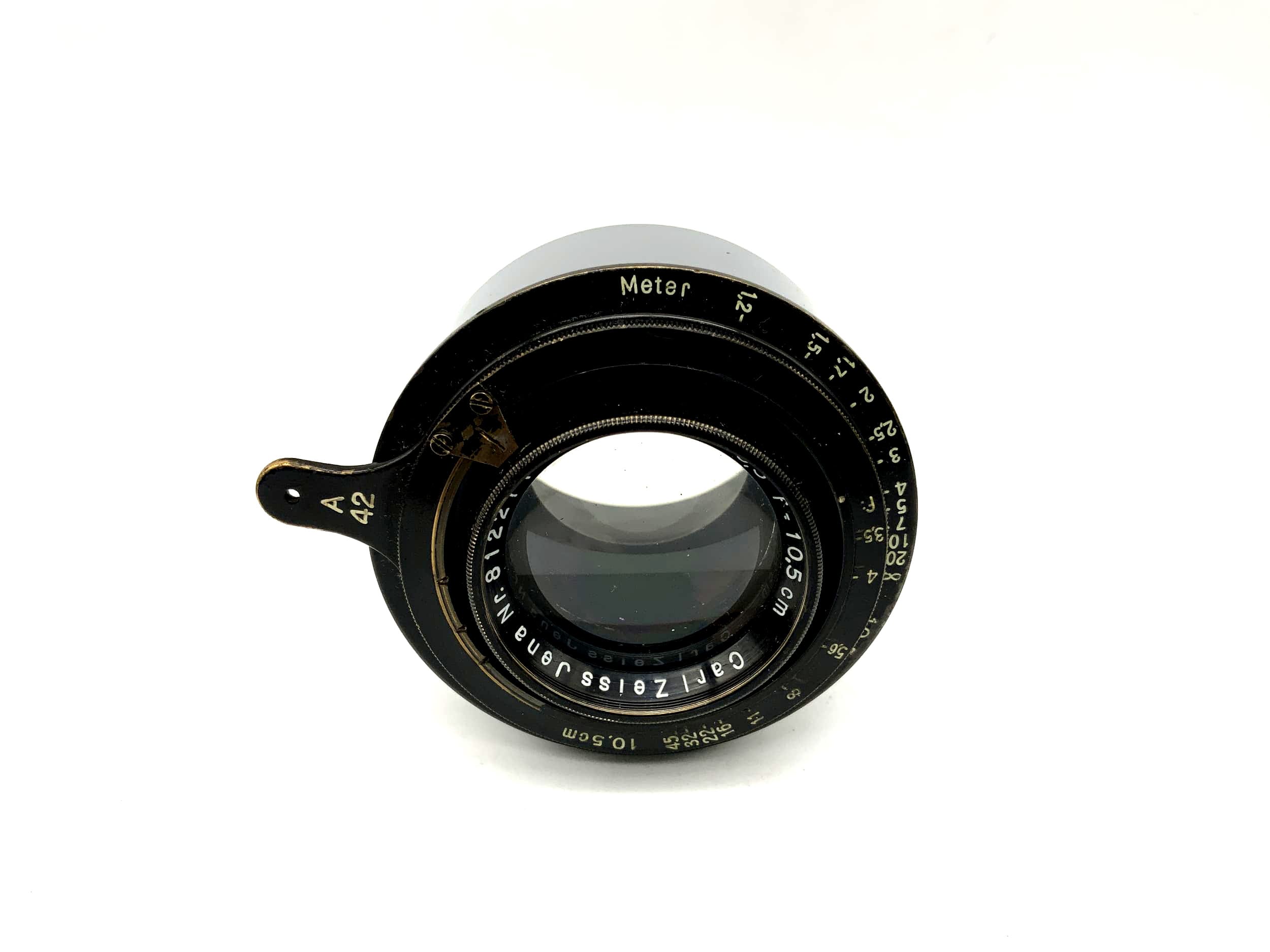 Carl Zeiss 10.5cm 1:3.5 Lens Tessar 105mm Camera Lens (M39)