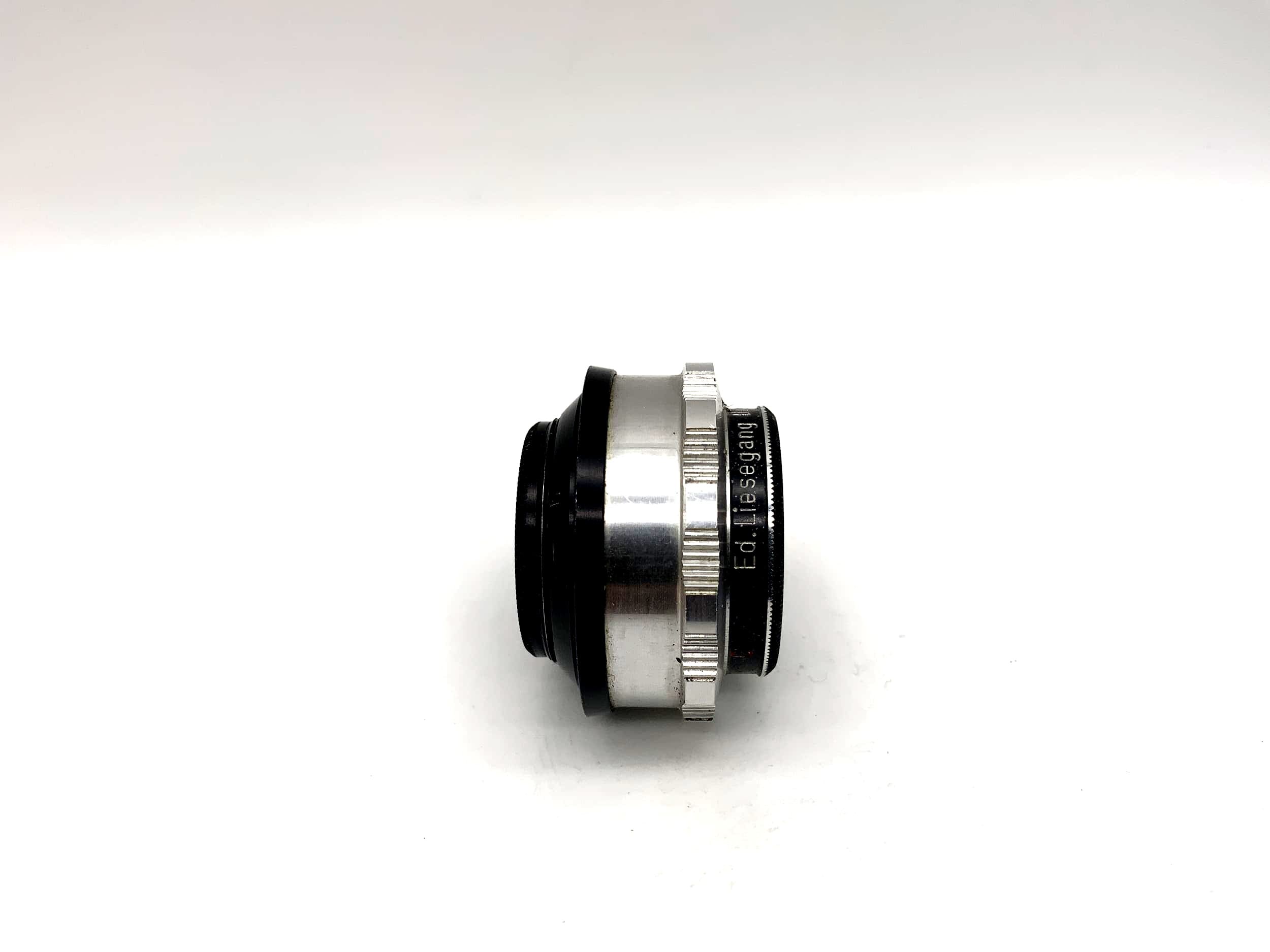 Objectif grossissant Liesegang Düsseldorf 50 mm 1:4,5 rouge C (filetage 25 mm)