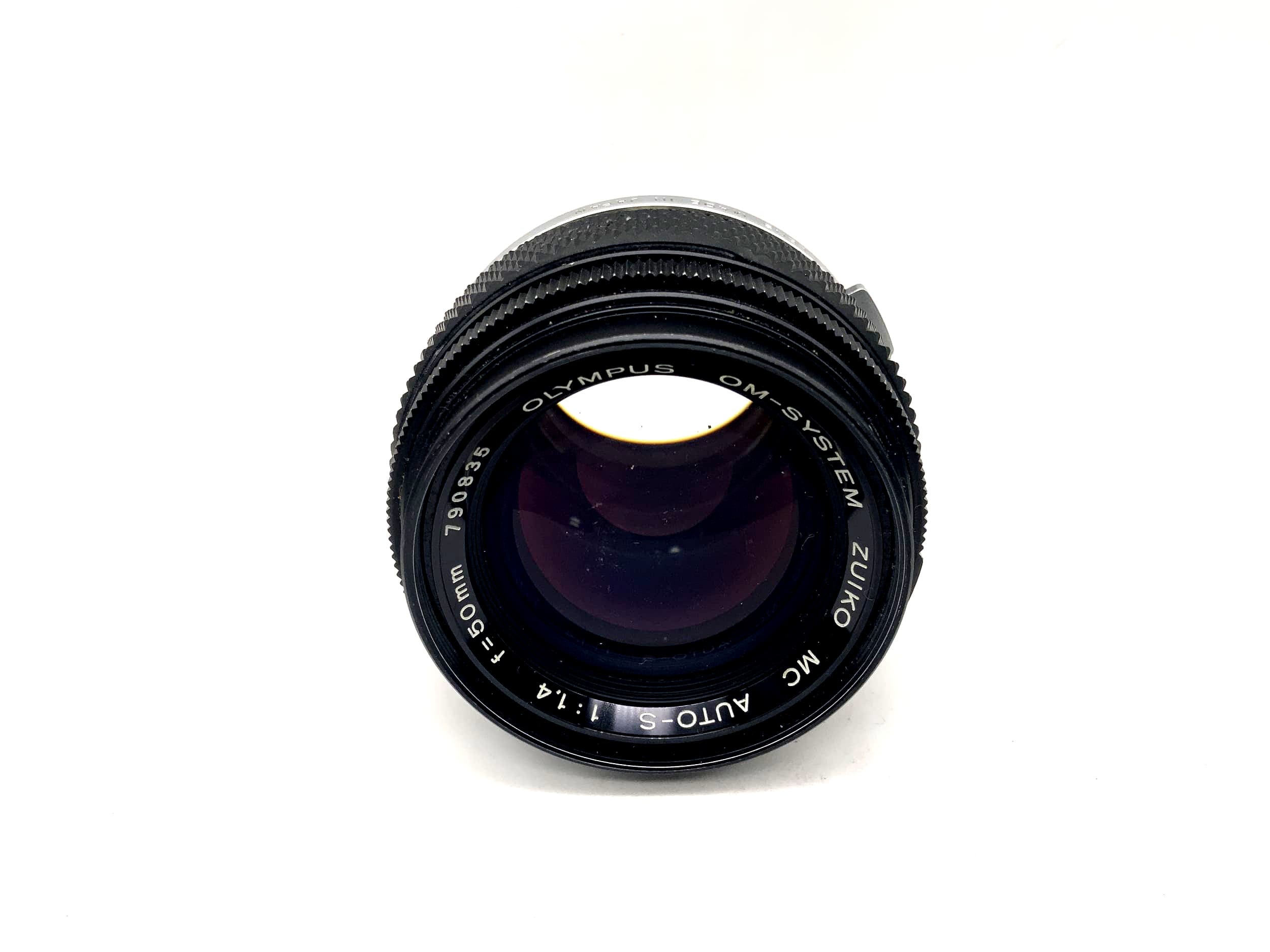Olympus 50mm 1:1.4 Lens OM System Zuiko MC Auto-S Camera Lens (Olympus OM)