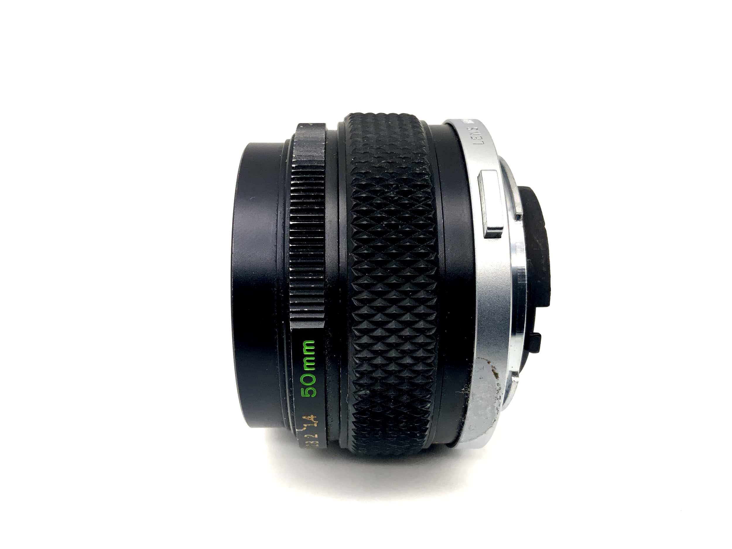 Objectif Olympus 50 mm 1:1.4 OM System Objectif d'appareil photo Zuiko MC Auto-S (Olympus OM)