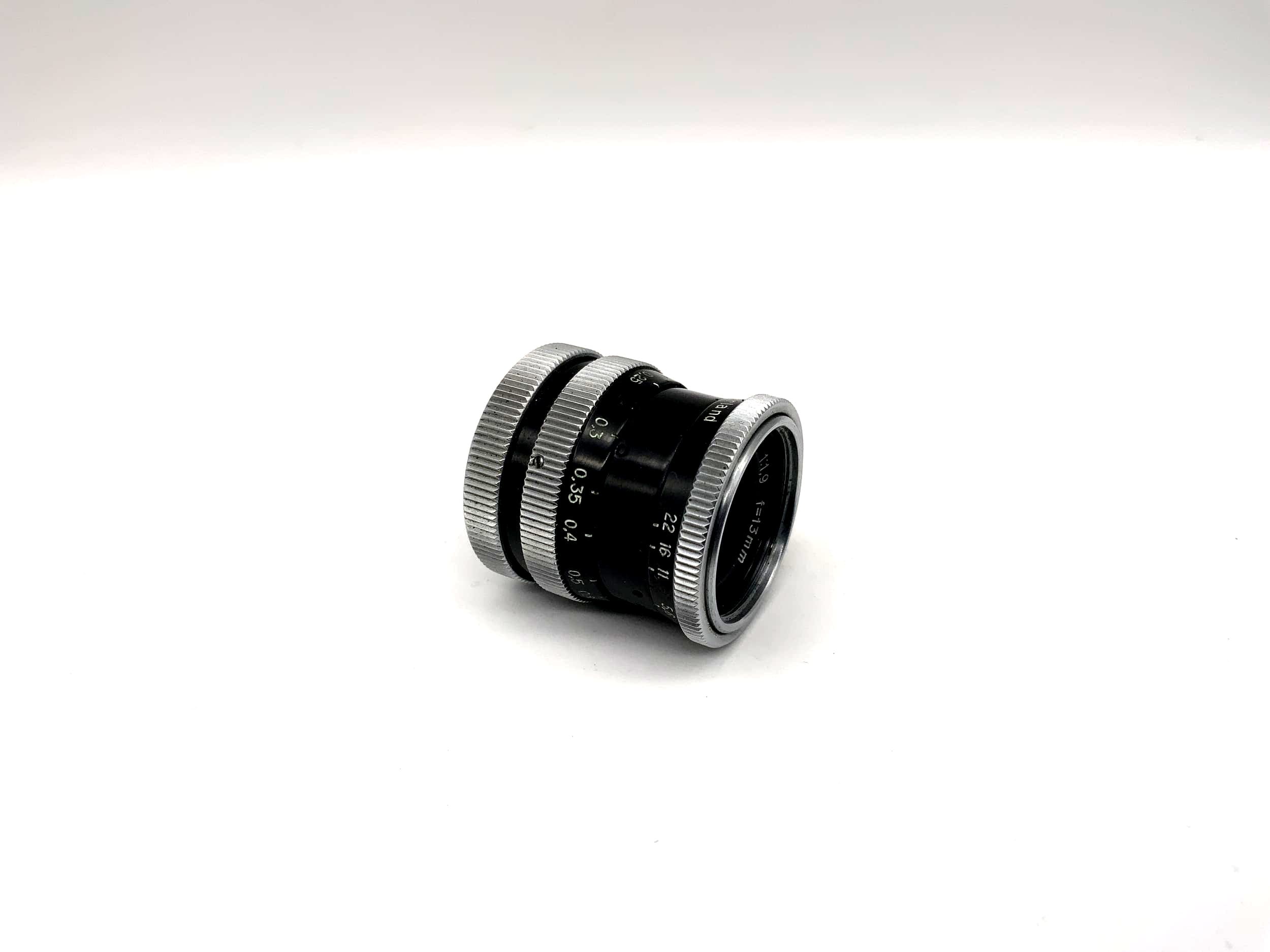 Kern Paillard Yvar 13mm 1:1.9 Lens Bolex Video Lens AR Lens (D-Mount)