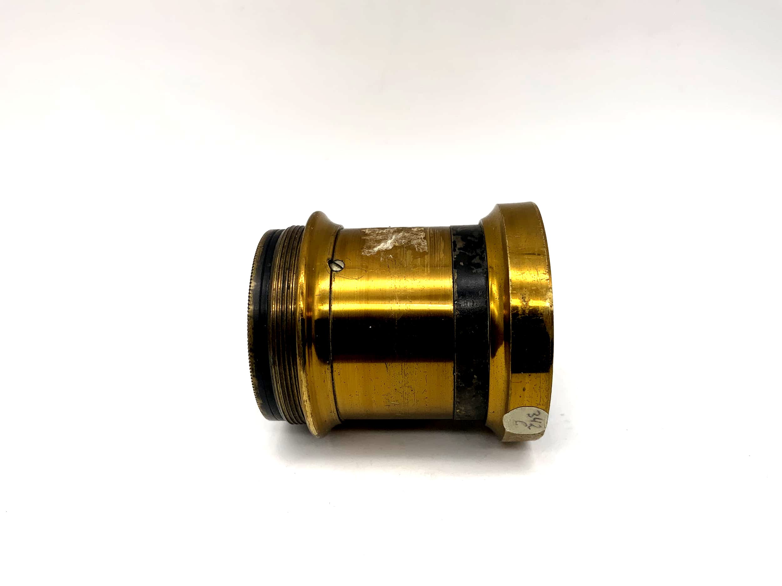 25cm lens 250mm Rapid Aplanat No.2 brass lens (36mm thread)