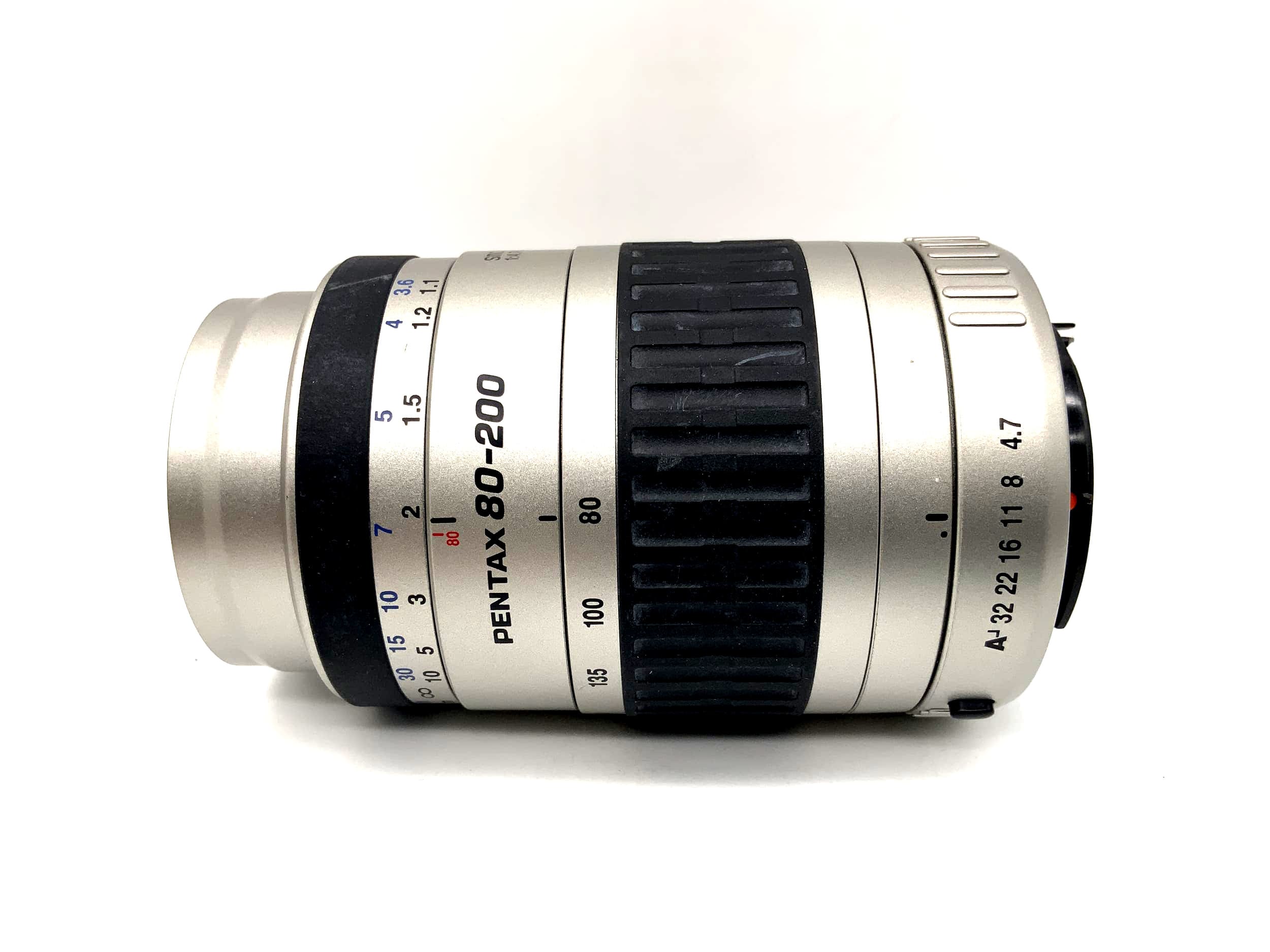 Objectif Pentax 80-200 mm 1:4.7-5.6 SMC pour appareil photo Pentax-FA (Pentax K-AF)