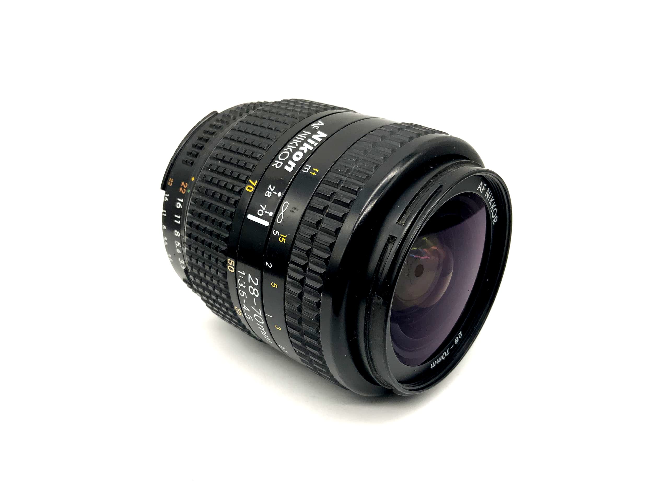 Objectif Nikon 28-70 mm 1:3,5-4,5 AF Nikkor pour appareil photo (Nikon AF)