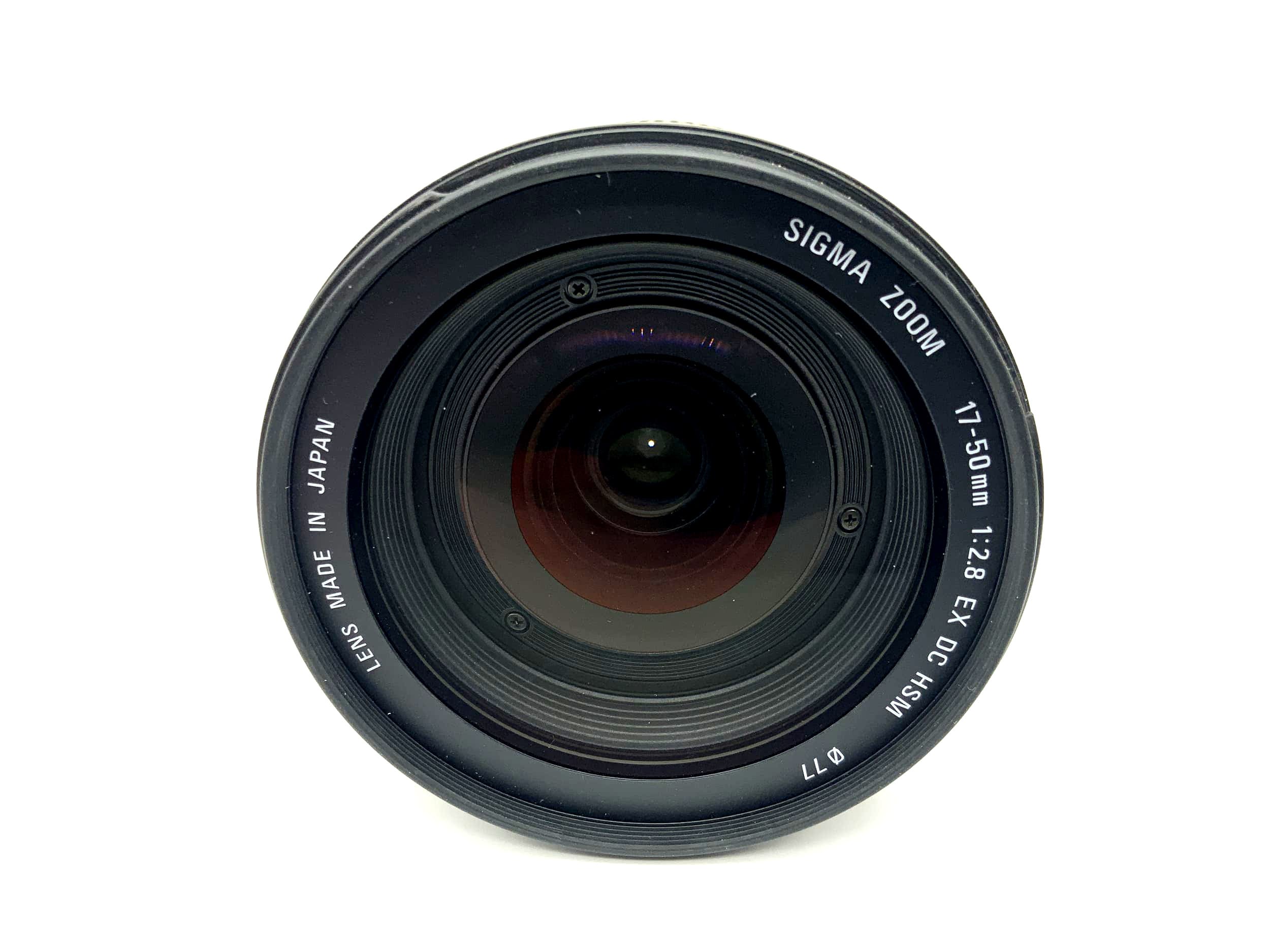 Objectif zoom Sigma 17-50mm 1:2.8 EX DC HSM pour appareil photo Pentax K-AF