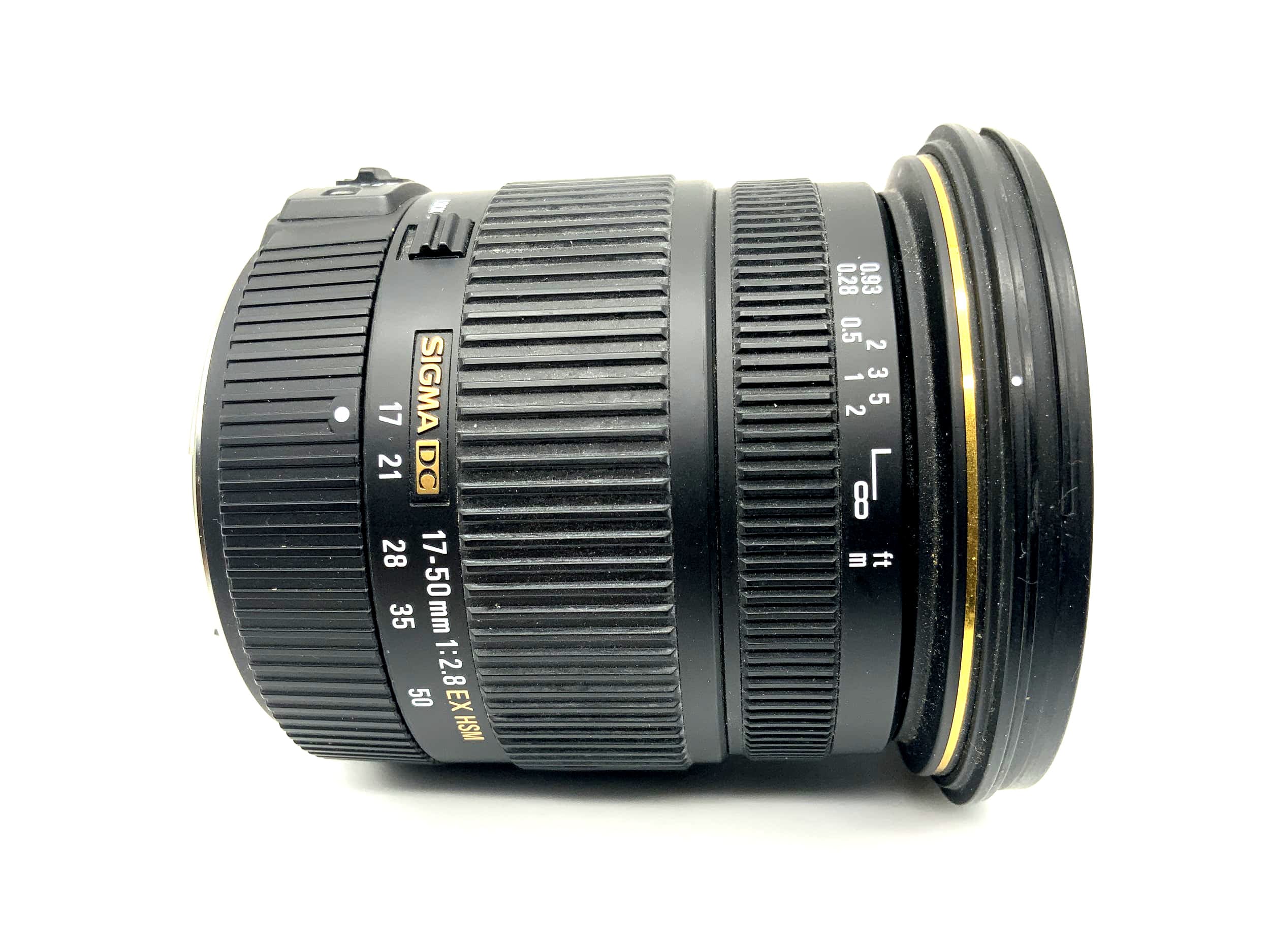 Objectif zoom Sigma 17-50mm 1:2.8 EX DC HSM pour appareil photo Pentax K-AF