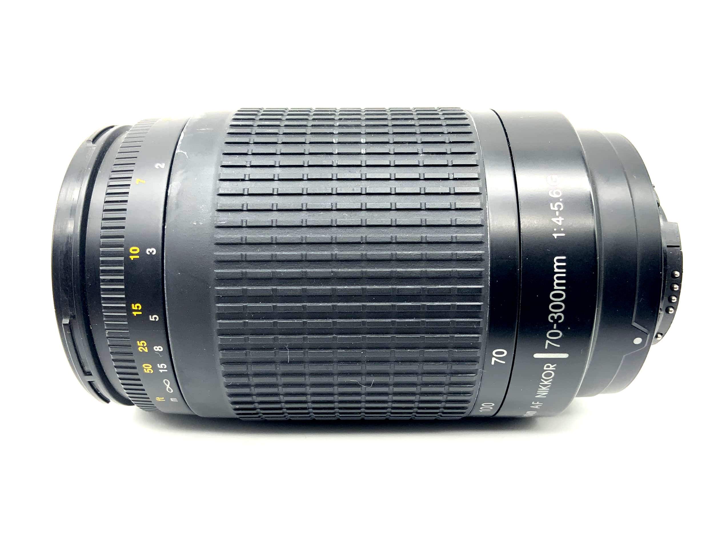 Objectif Nikon 70-300 mm 1:4-5.6 AF Nikkor G Objectif de l'appareil photo (Nikon AF)