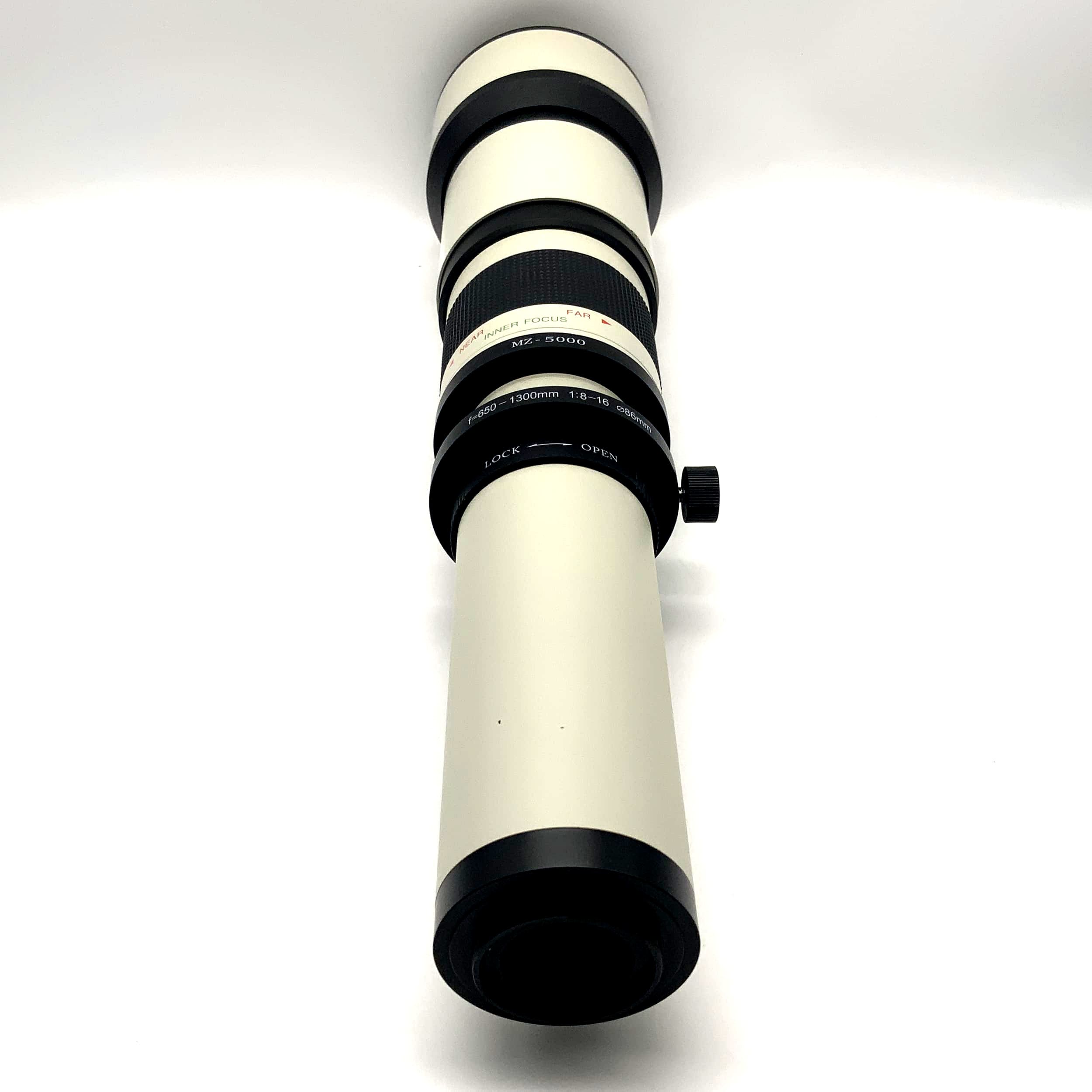 Objectif Vivitar 650-1300mm 1:8-16 Série 1 MZ-5000 (M42)