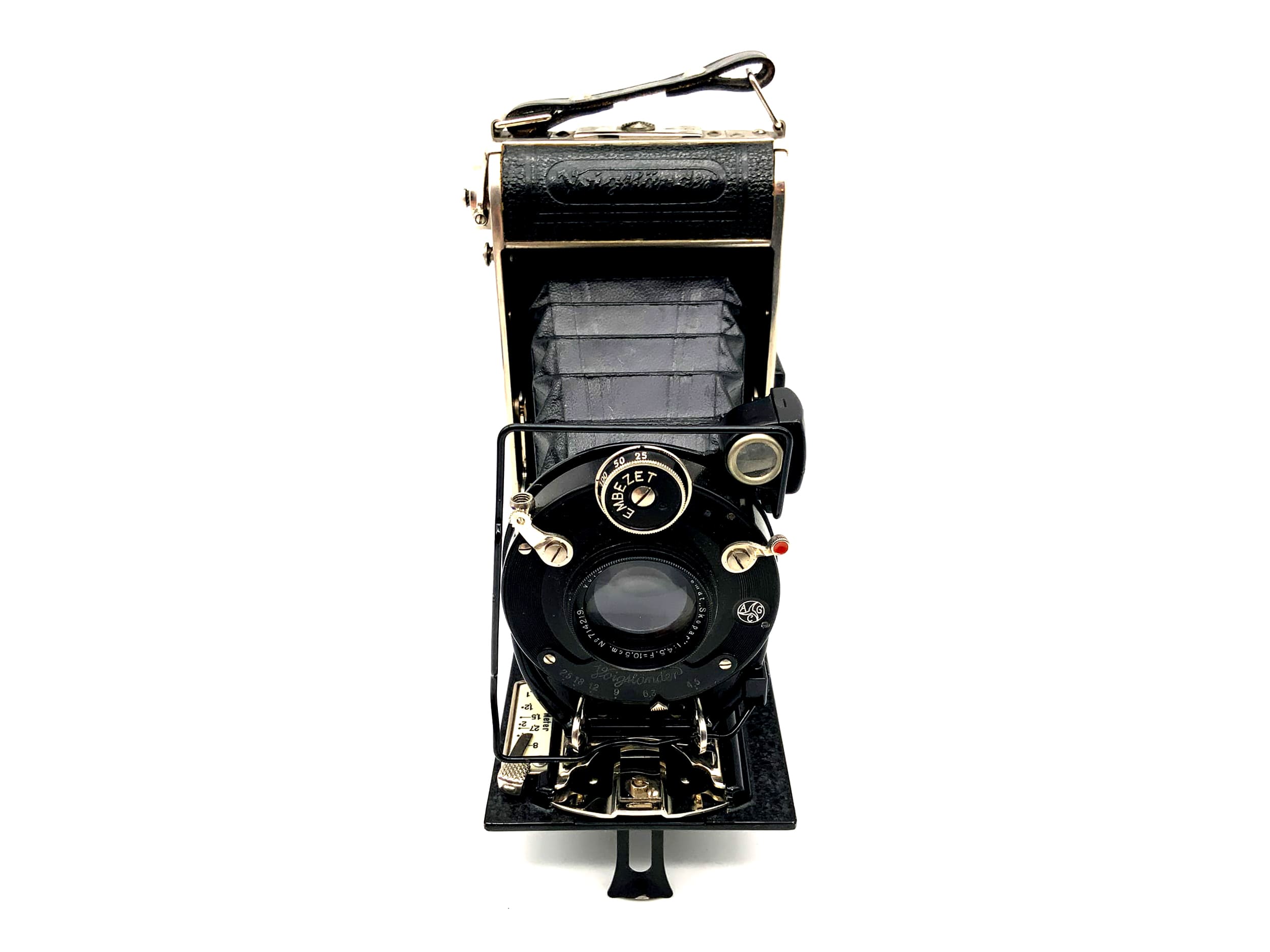 Appareil photo pliable Voigtländer avec Anastigmat Skopar 1:4,5 F=10,5cm