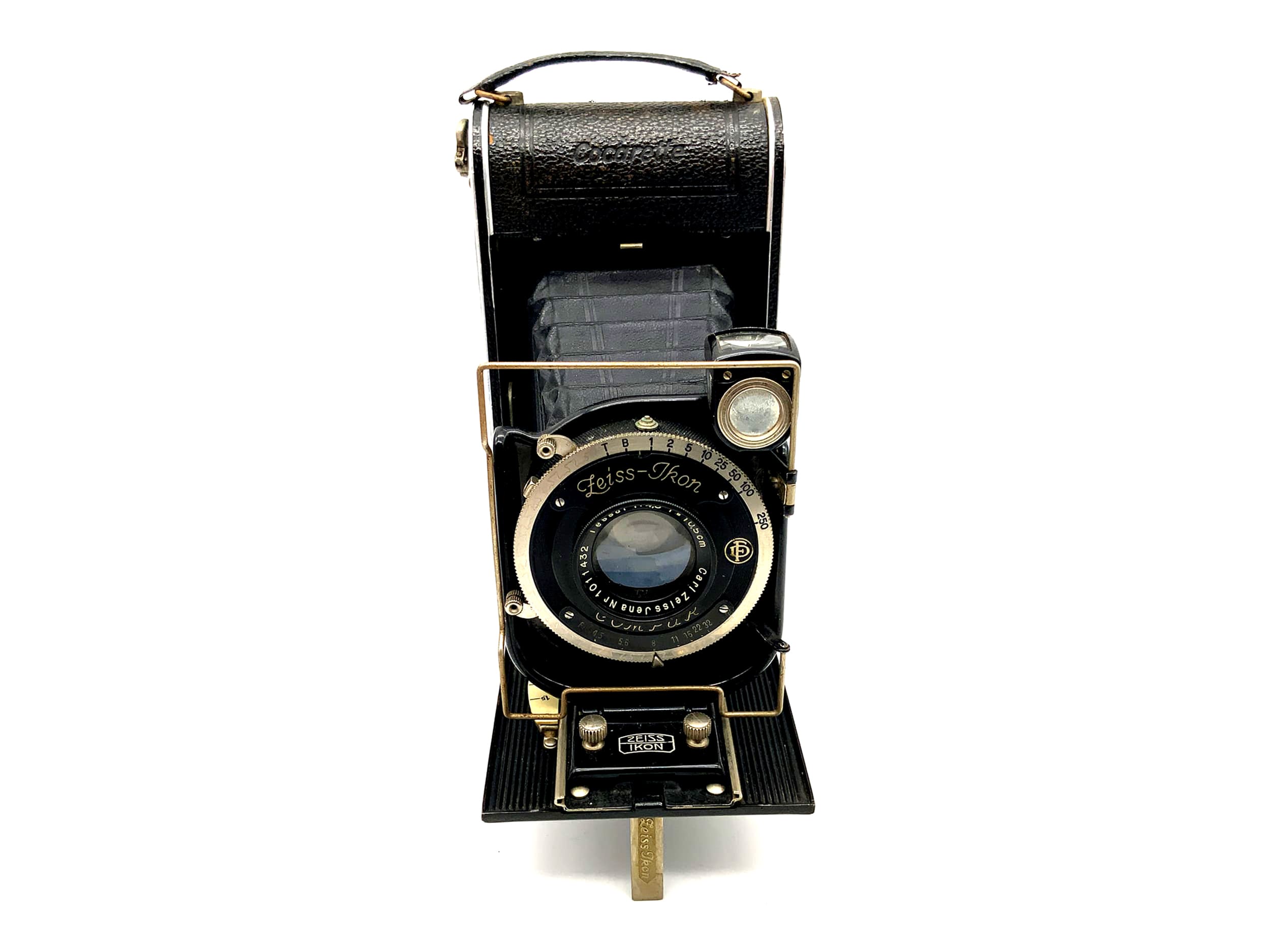 Appareil photo pliant Zeiss Ikon Cocarette 519/2, objectif Carl Zeiss Tessar 1:4.5 f=10.5cm, Compur