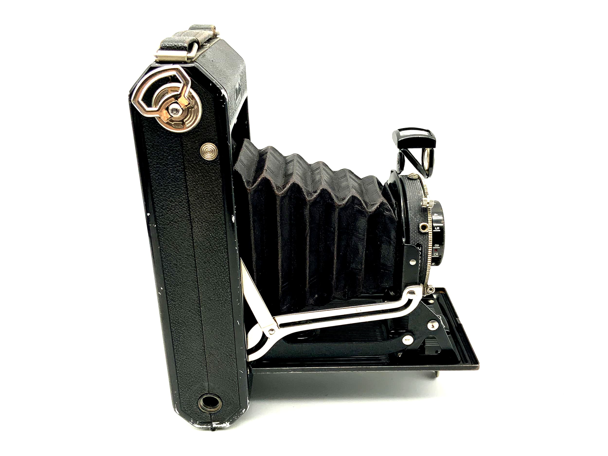 Appareil photo pliable Zeiss Ikon Ikonta 520/2 Carl Zeiss Tessar 1:4.5 f=10.5cm Compur 6x9