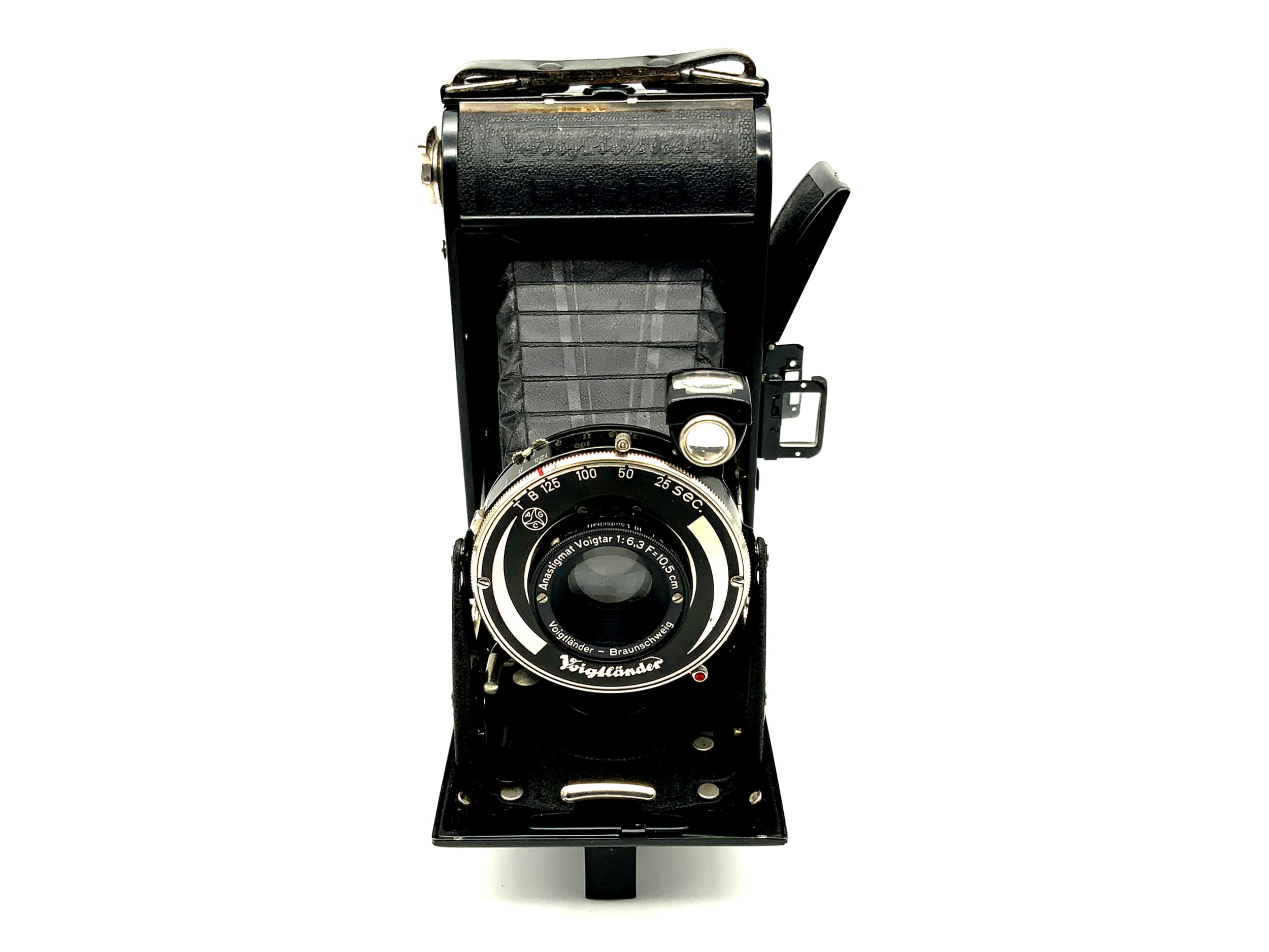 Appareil photo pliant Voigtländer Bessa avec Anastigmat Voigtar 1:6,3 F=10,5 cm