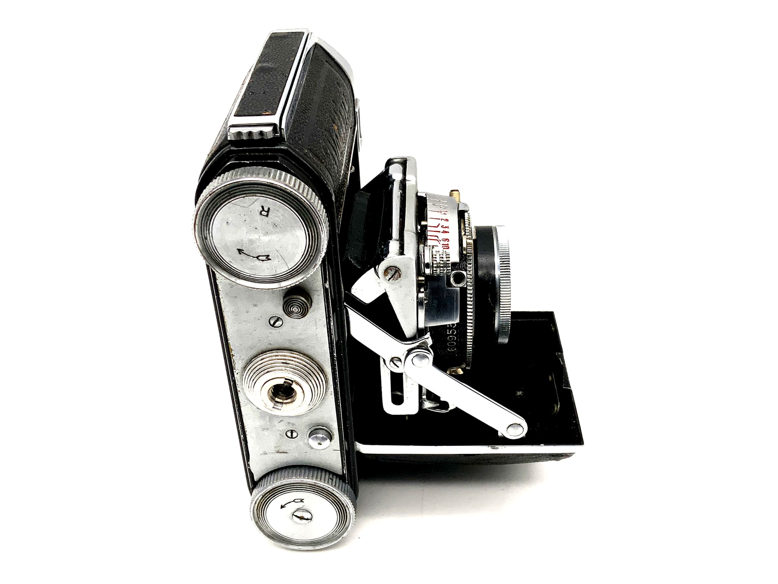 Appareil photo pliant Welta Weltini avec objectif Schneider Kreuznach Xenon f:2 F=5cm Compur-Rapid