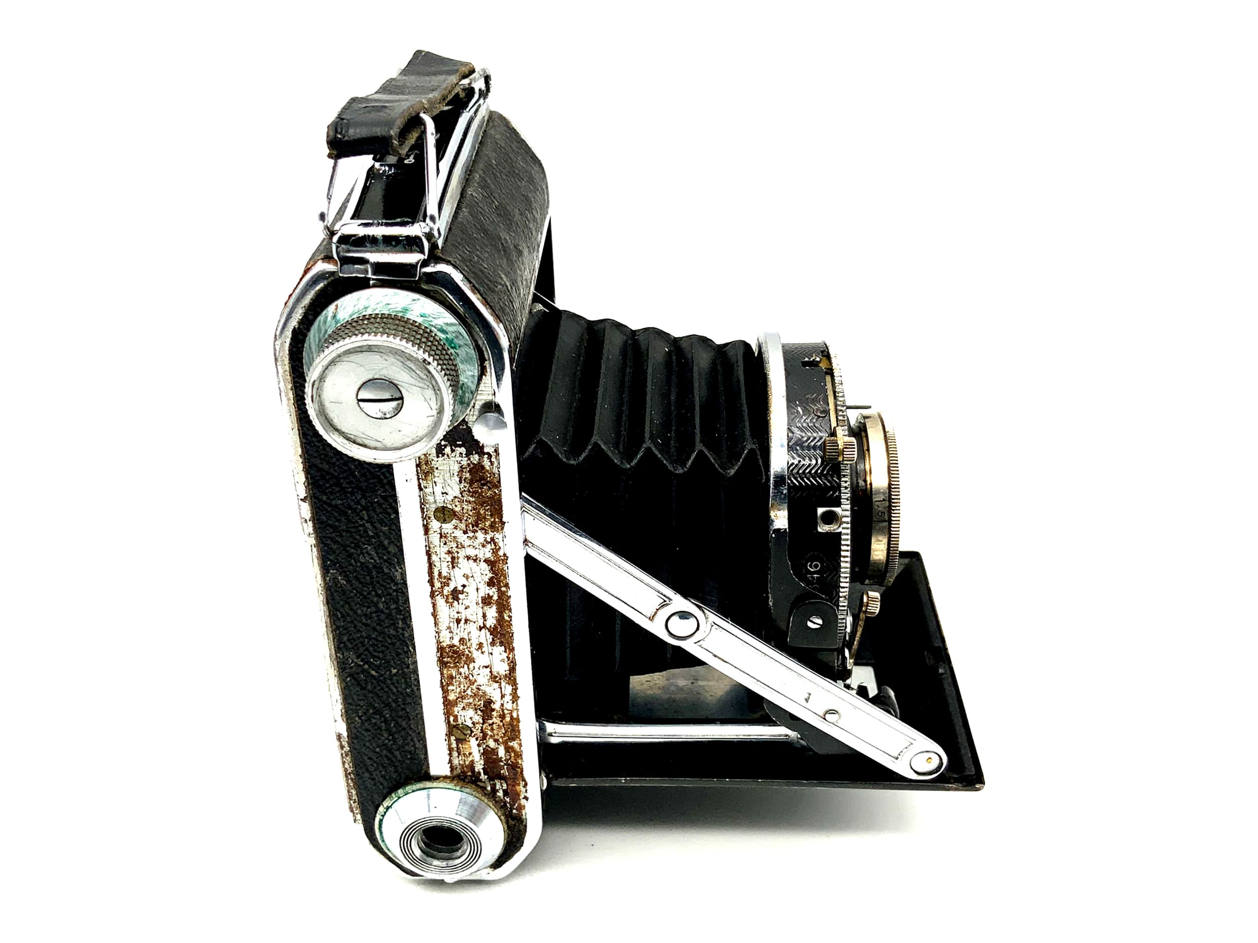 Appareil photo pliable avec objectif Rodenstock Trinar Anastigmat 1:2.9 f=7.5cm