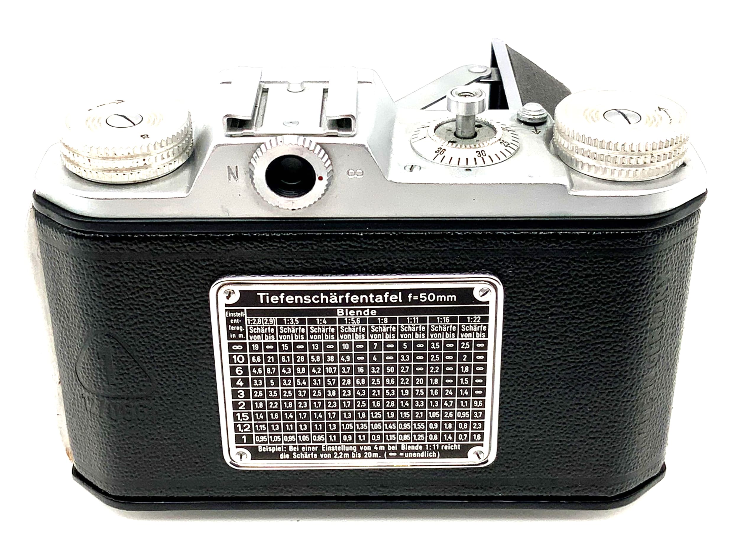 Appareil photo pliant Welta Welti Ic avec objectif Carl Zeiss Tessar 2.8/50 Vebur