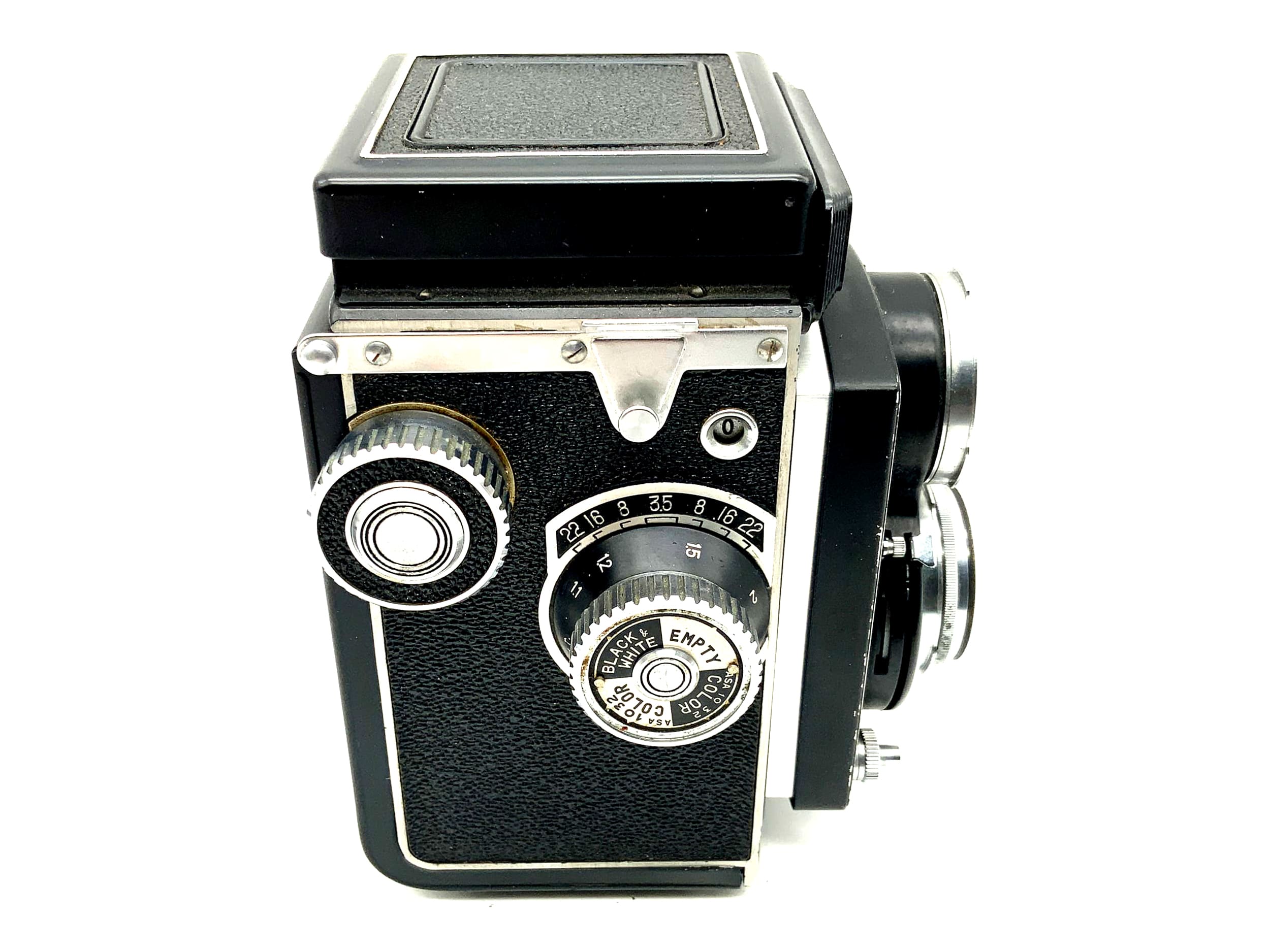 Appareil photo bi-objectif Fodorflex TLR avec objectif Biokor 1:3.5 f=80mm FC Synchro-Compur