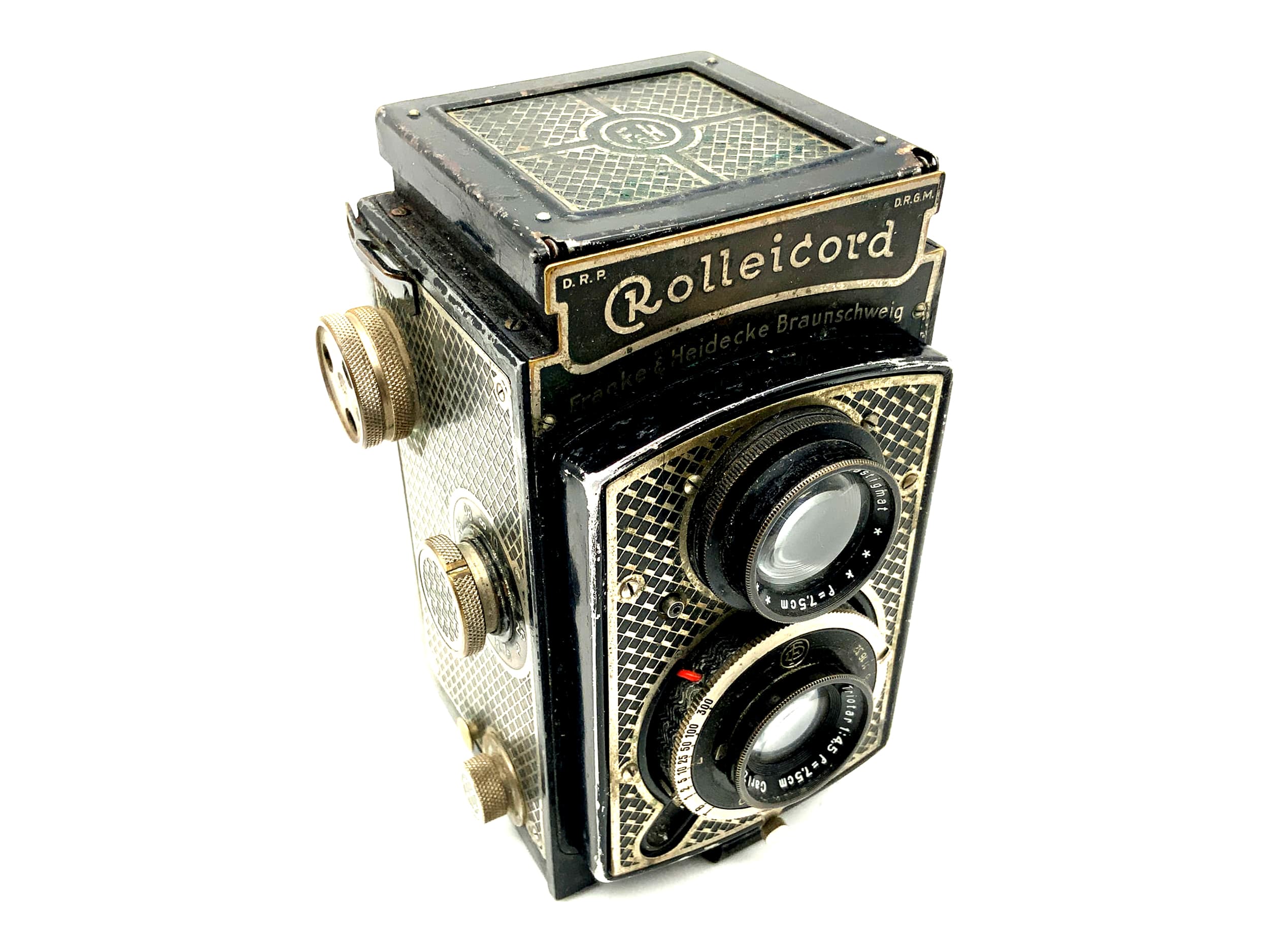 Rollei Rolleicord I TLR avec objectif Carl Zeiss Triotar 1:4,5 f=7,5 cm Modèle I Compur
