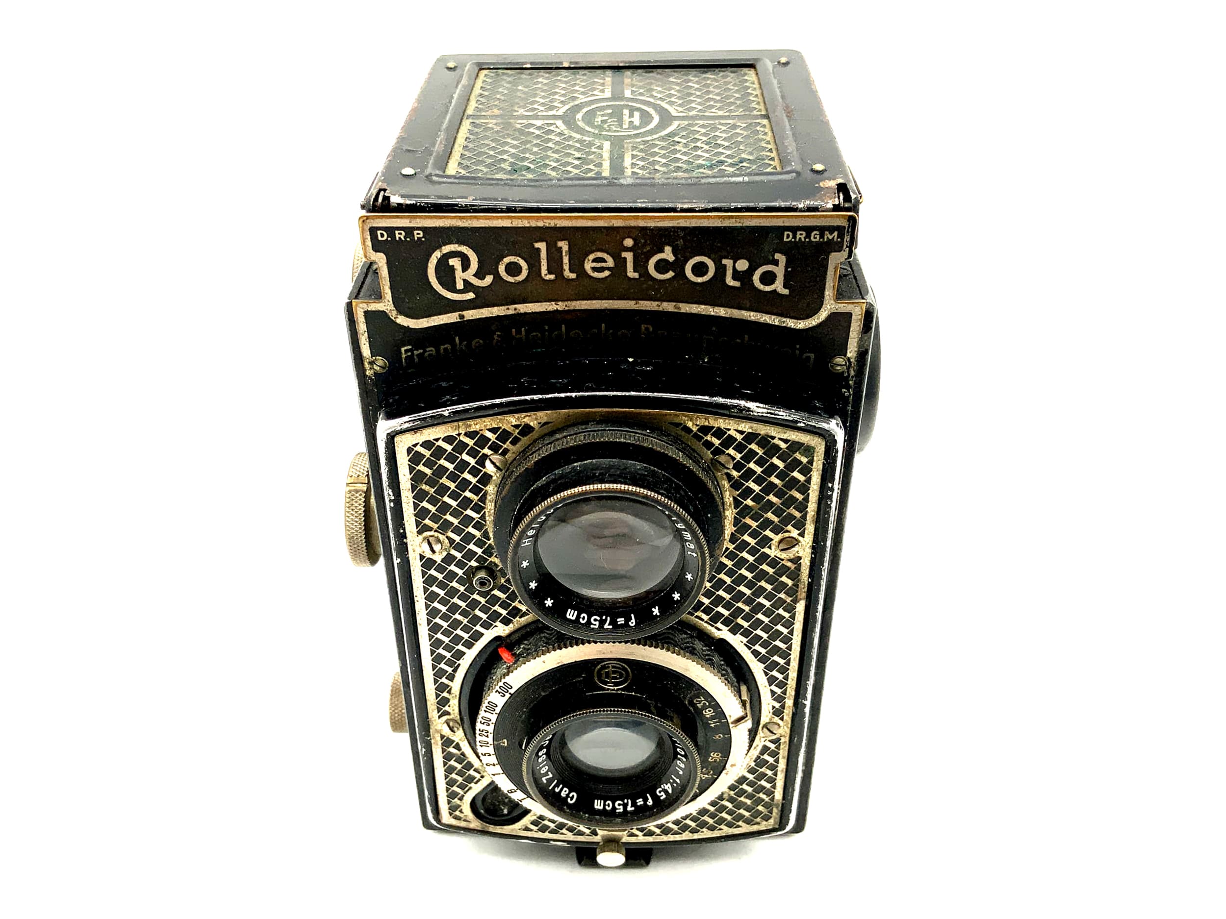 Rollei Rolleicord I TLR avec objectif Carl Zeiss Triotar 1:4,5 f=7,5 cm Modèle I Compur