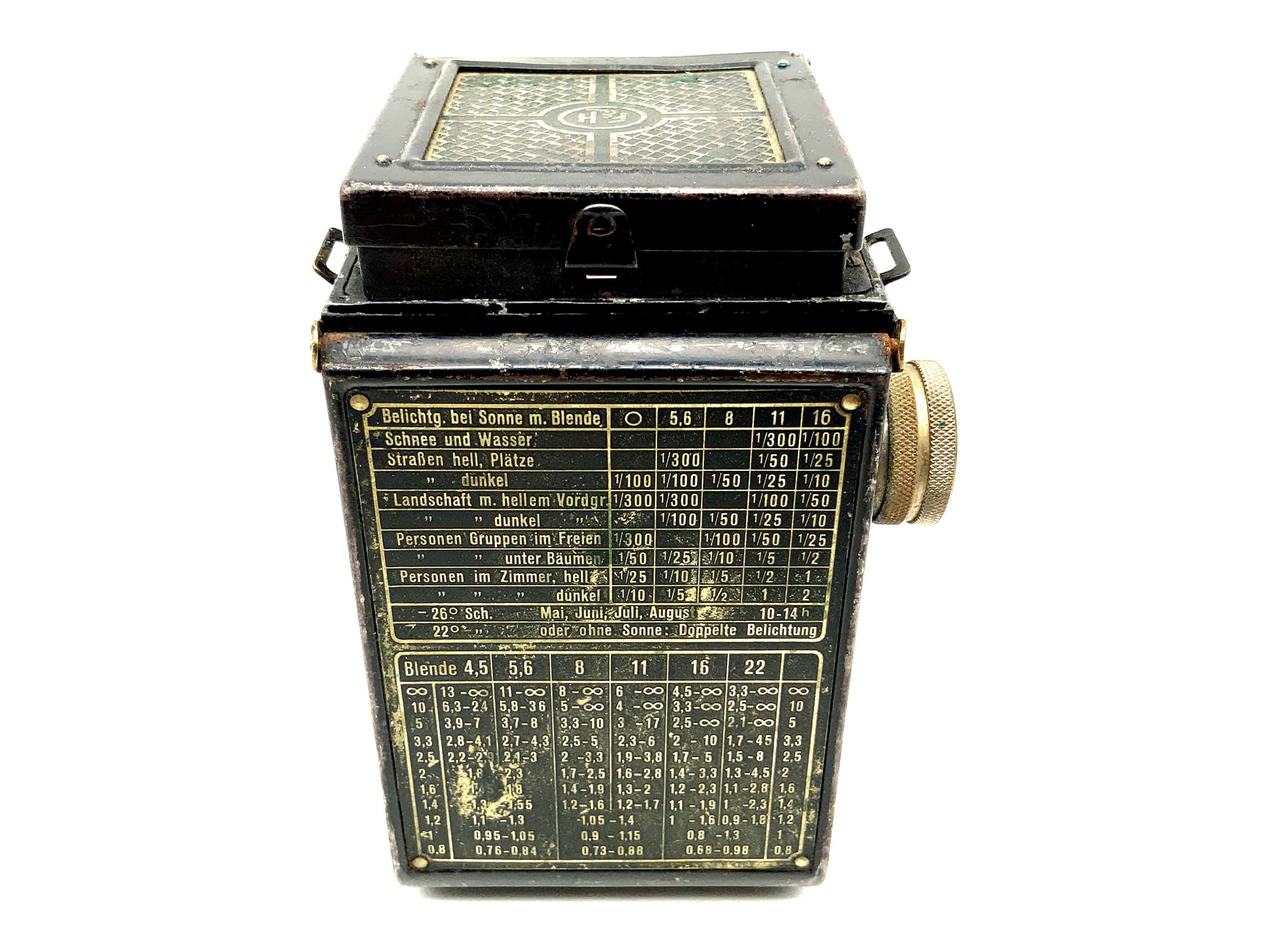 Rollei Rolleicord I TLR avec objectif Carl Zeiss Triotar 1:4,5 f=7,5 cm Modèle I Compur