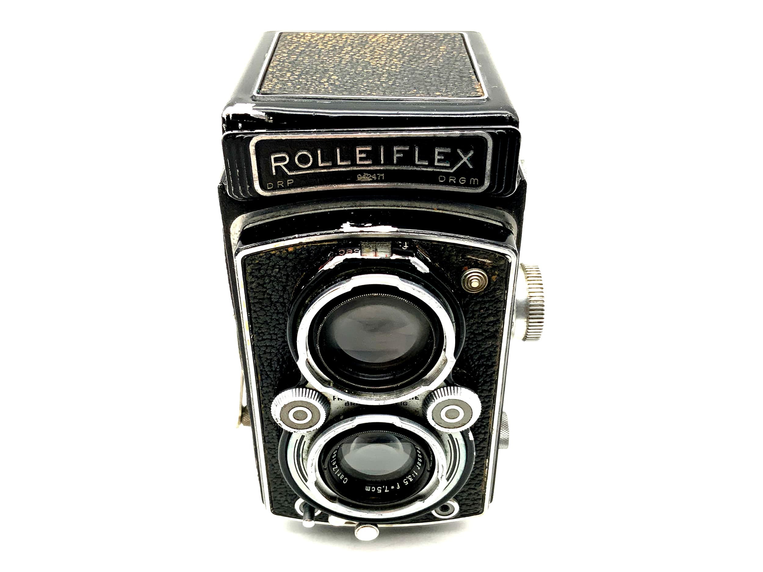 Rollei Rolleiflex TLR with Tessar 1:3.5 f=7.5cm Compur Rapid twin-lens reflex camera