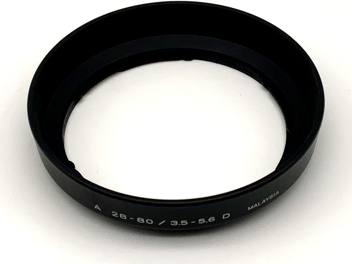 Pare-soleil pour objectif Minolta A 28-80 / 3.5-5.6 D 28-80 mm
