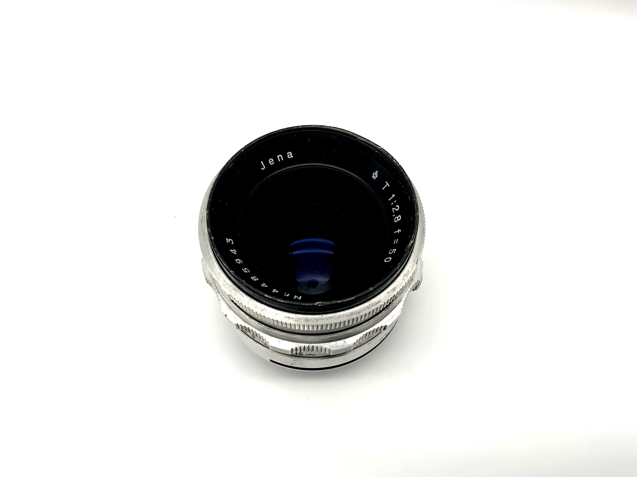 Carl Zeiss 50mm 1:2.8 Lens Tessar Camera Camera Lens (Praktina)