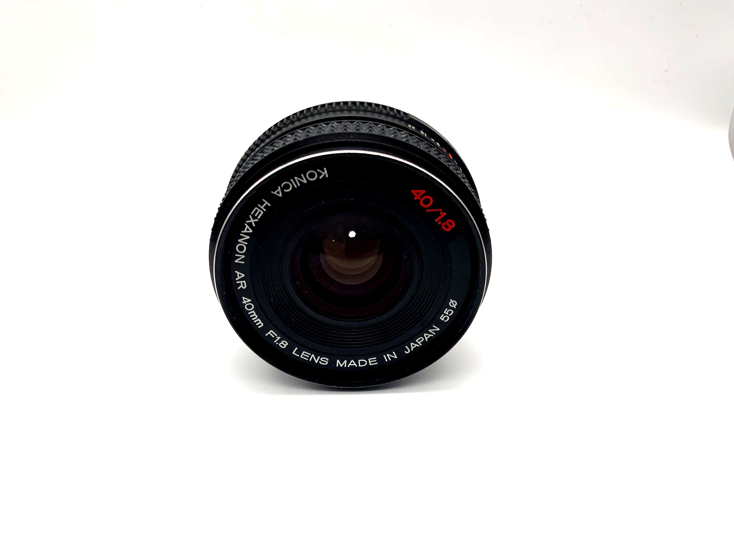 Konica Objectif 40 mm 1:1,8 Hexanon AR Pancake pour appareil photo (Konica AR)