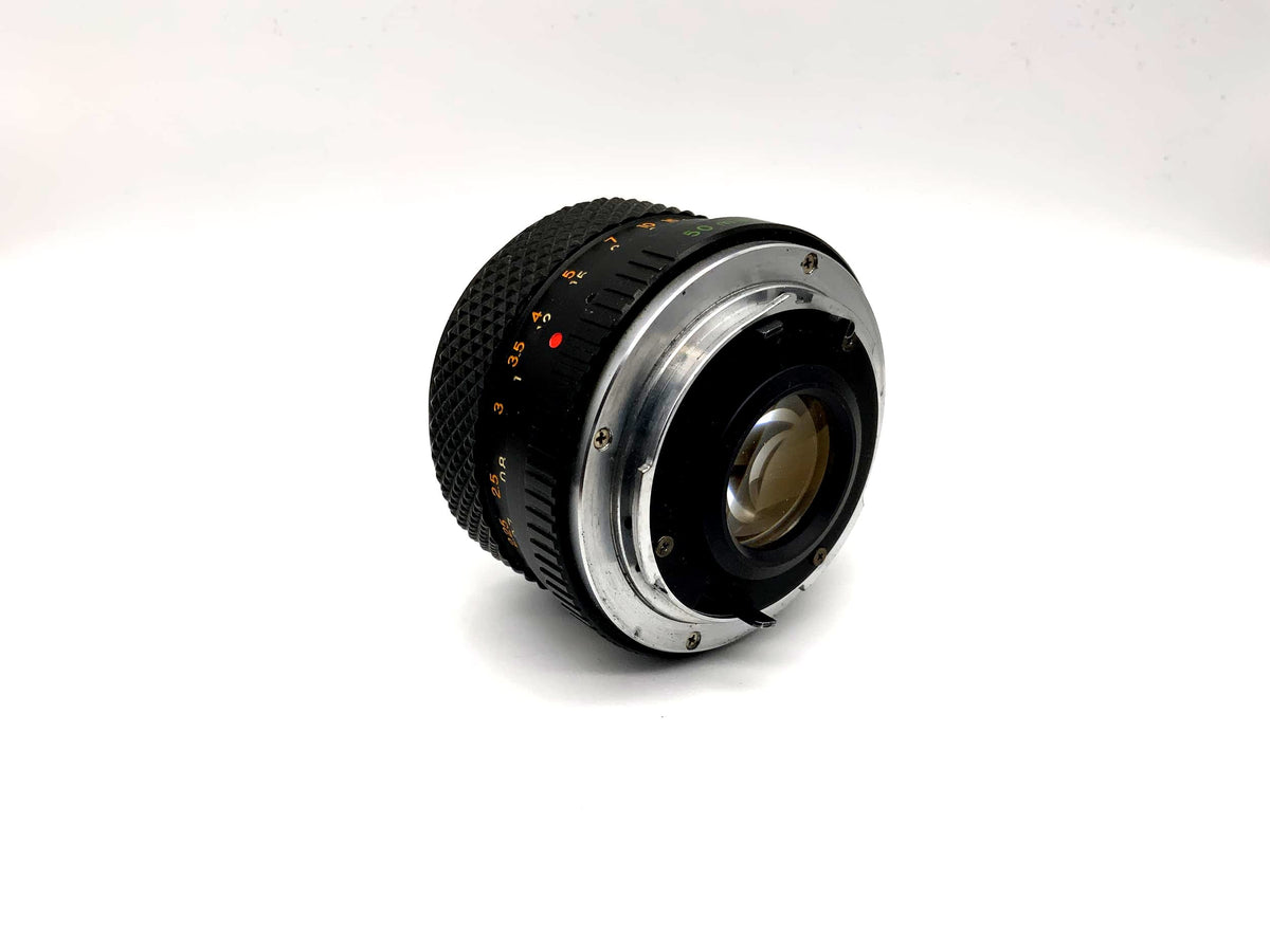 Objectif Yashica 50 mm 1:1.9 DSB pour appareil photo (Yashica/Contax)