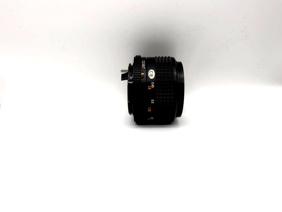 Objectif Revuenon 50 mm 1:1.4 Objectif d'appareil photo MCF automatique (Mamiya ZE)