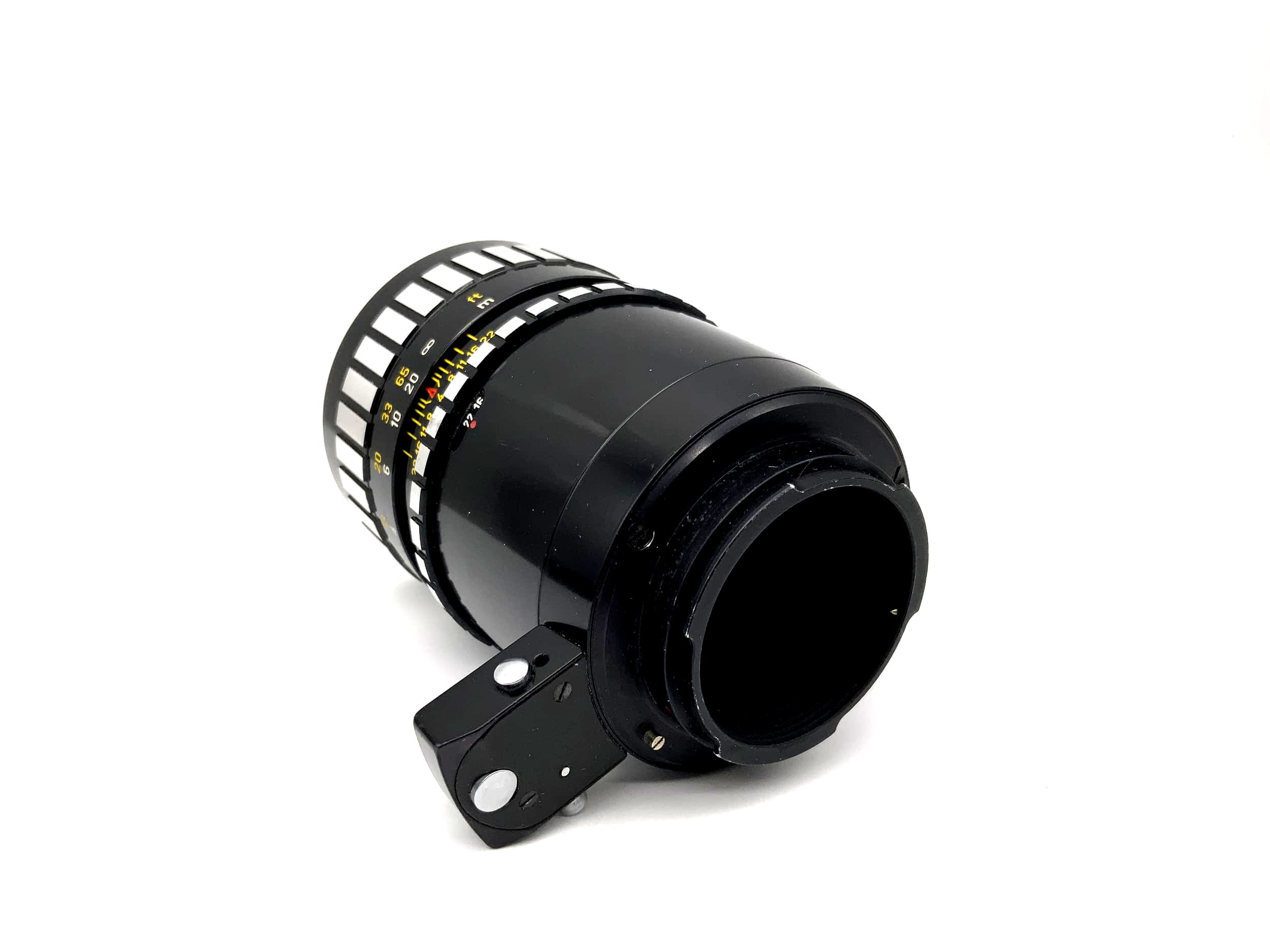 Objectif Steinheil Munich 100mm 1:3.5 Auto Cassarit Zebra (Exa)