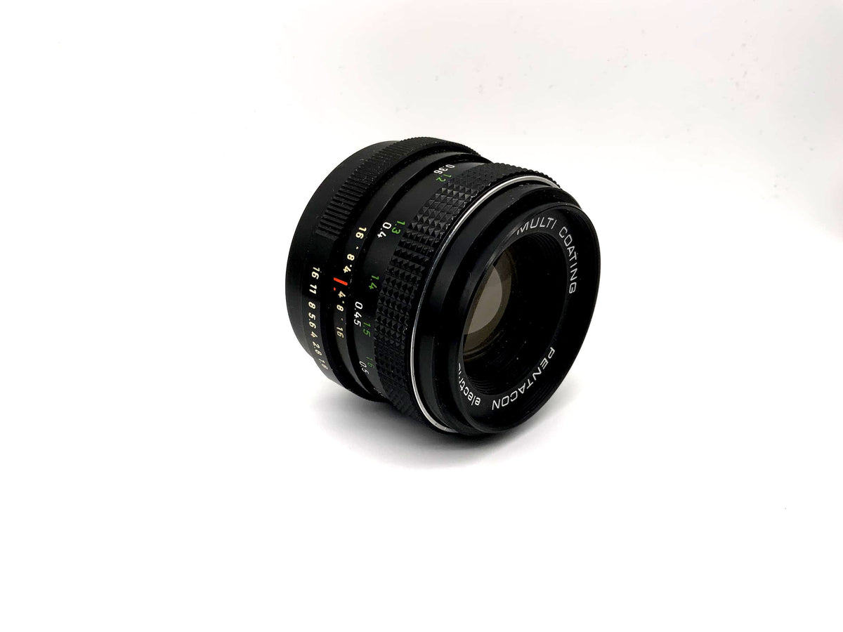 Objectif Pentacon 50 mm 1:1.8 à traitement multicouche électrique (M42)