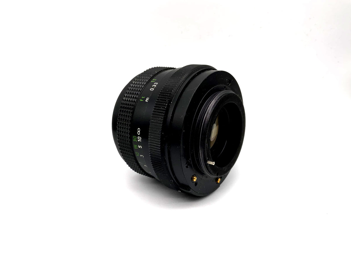 Objectif Pentacon 50 mm 1:1.8 à traitement multicouche électrique (M42)