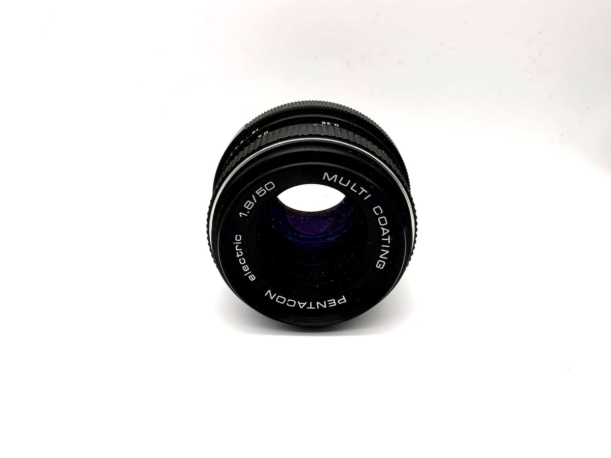 Objectif Pentacon 50 mm 1:1.8 à traitement multicouche électrique (M42)