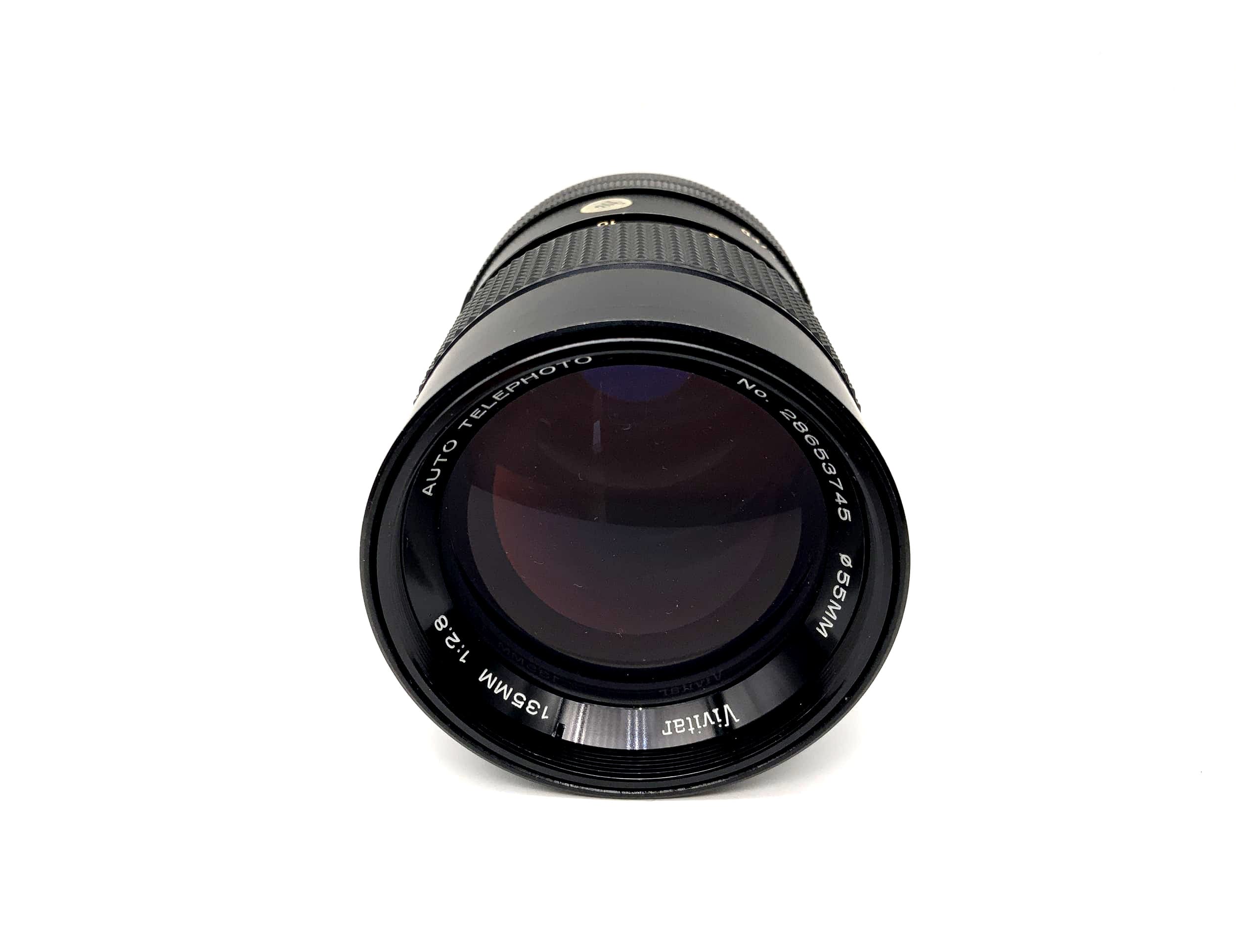 Vivitar 135mm 1:2.8 Lens Auto-Telephoto Camera Lens (Canon FD)
