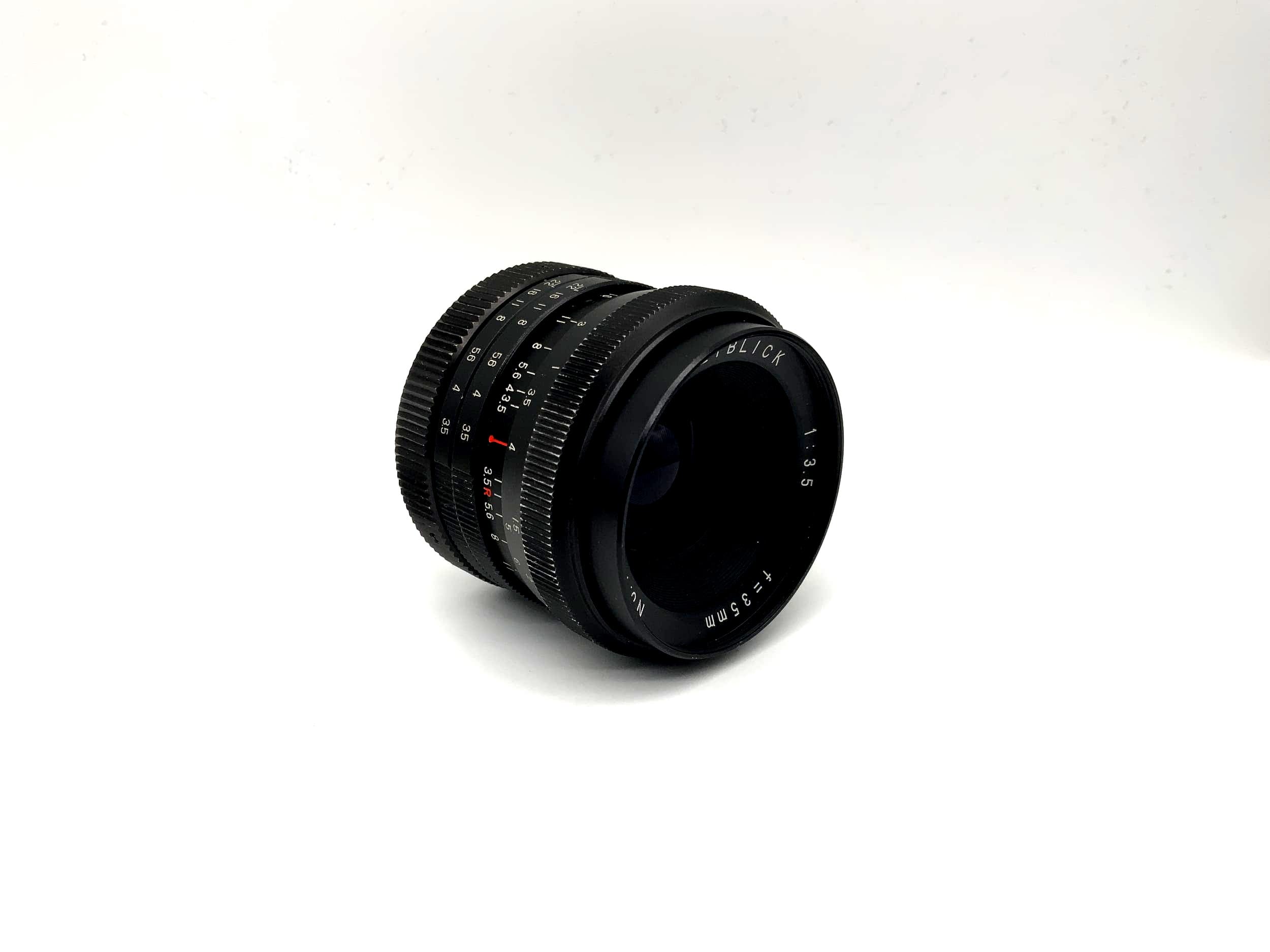 Objectif pour appareil photo World View 35 mm 1:3,5 (M42)
