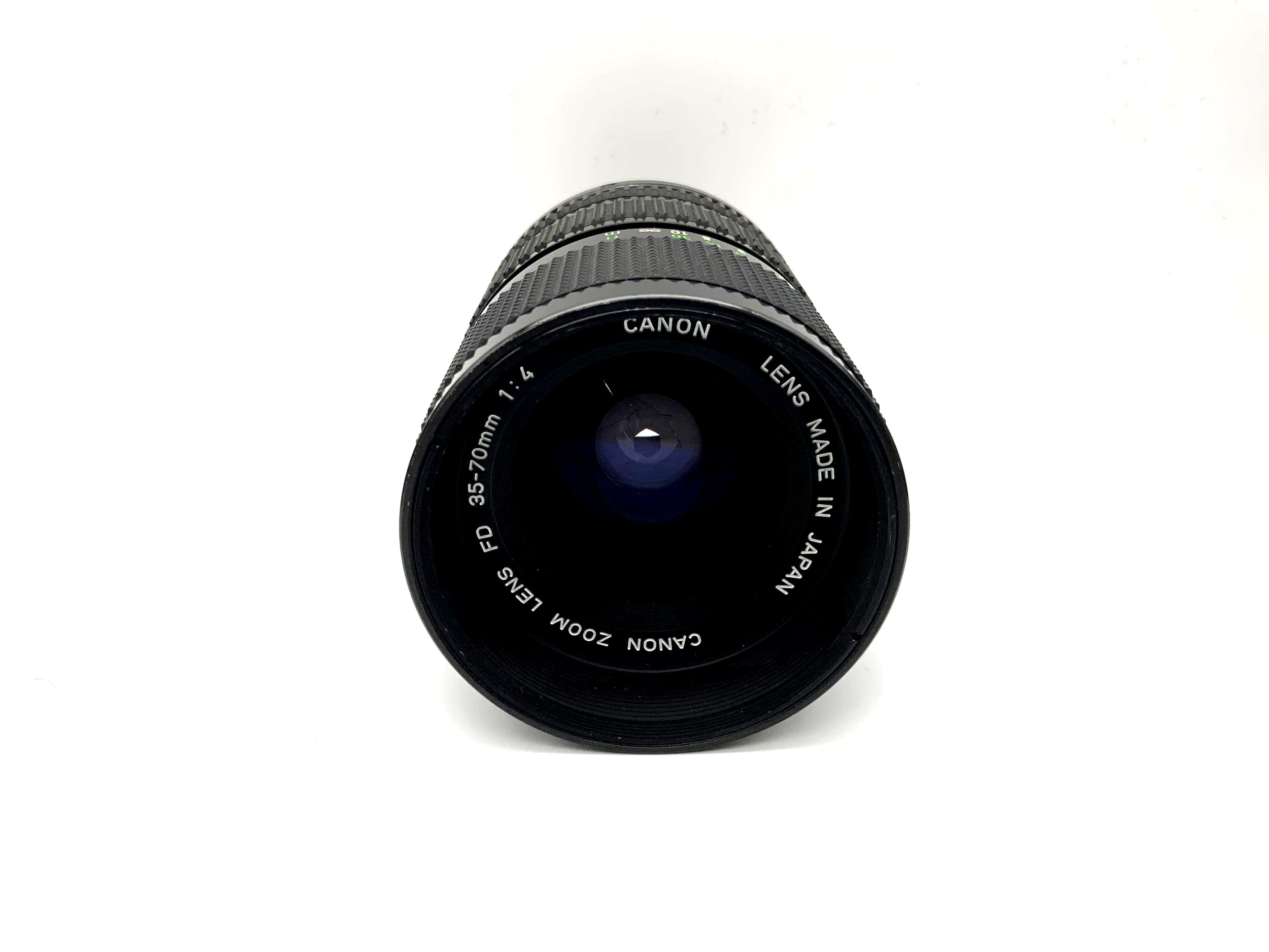 Objectif zoom Canon 35-70 mm f/4 pour appareil photo FD (Canon FD)