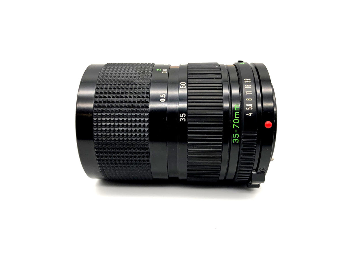 Objectif zoom Canon 35-70 mm f/4 pour appareil photo FD (Canon FD)