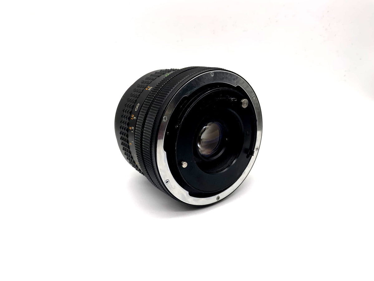 Travenar 28mm 1:2.8 Lens MC Auto Camera Lens (Canon FD)