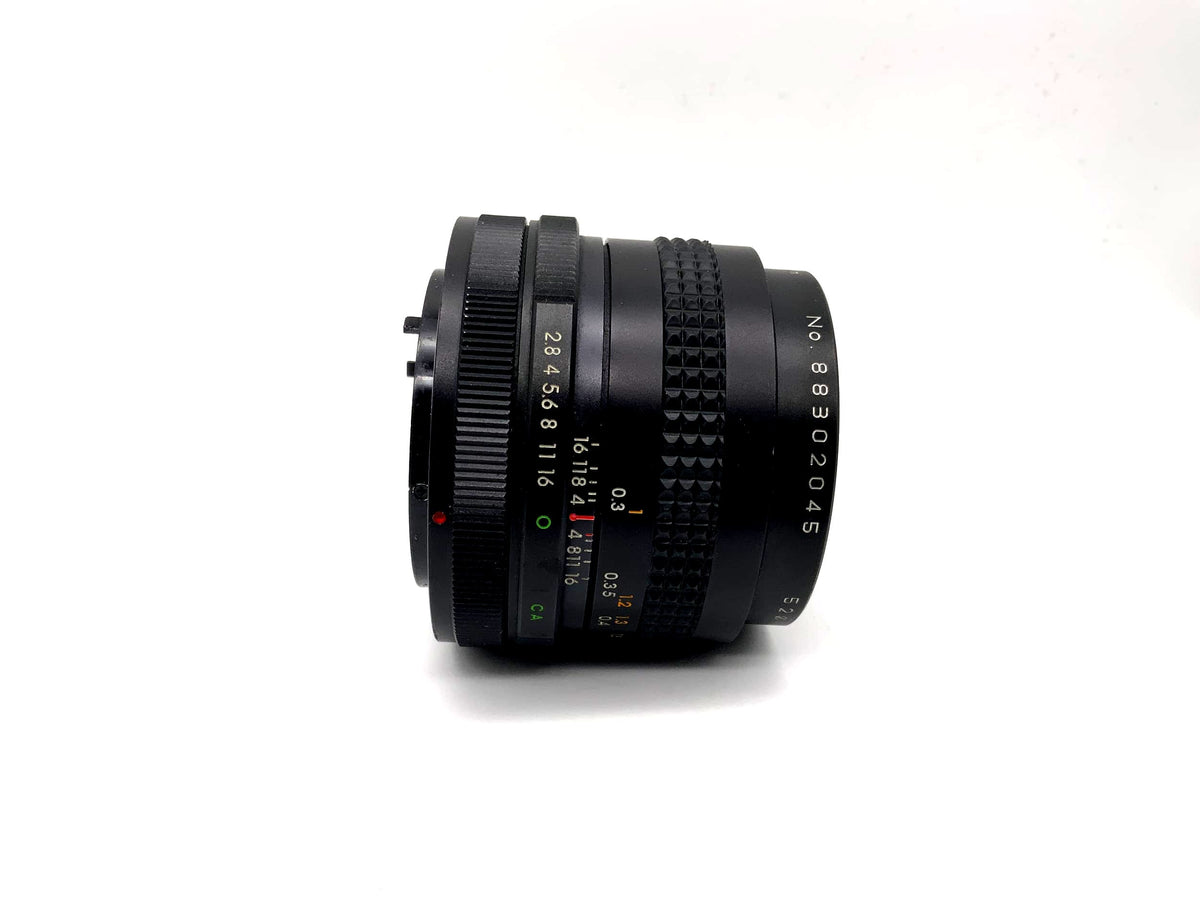 Objectif Travenar 28 mm 1:2.8 MC Auto pour appareil photo (Canon FD)