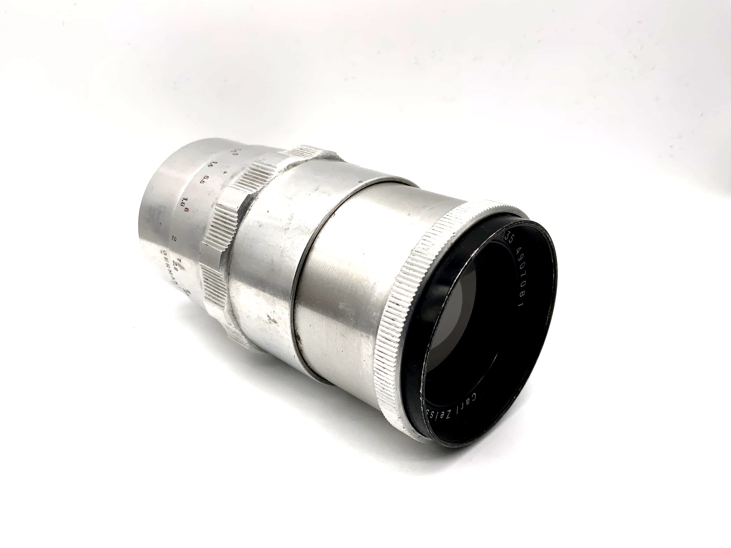 Objectif Carl Zeiss 135 mm 1:4 pour appareil photo Sonnar (Exa)